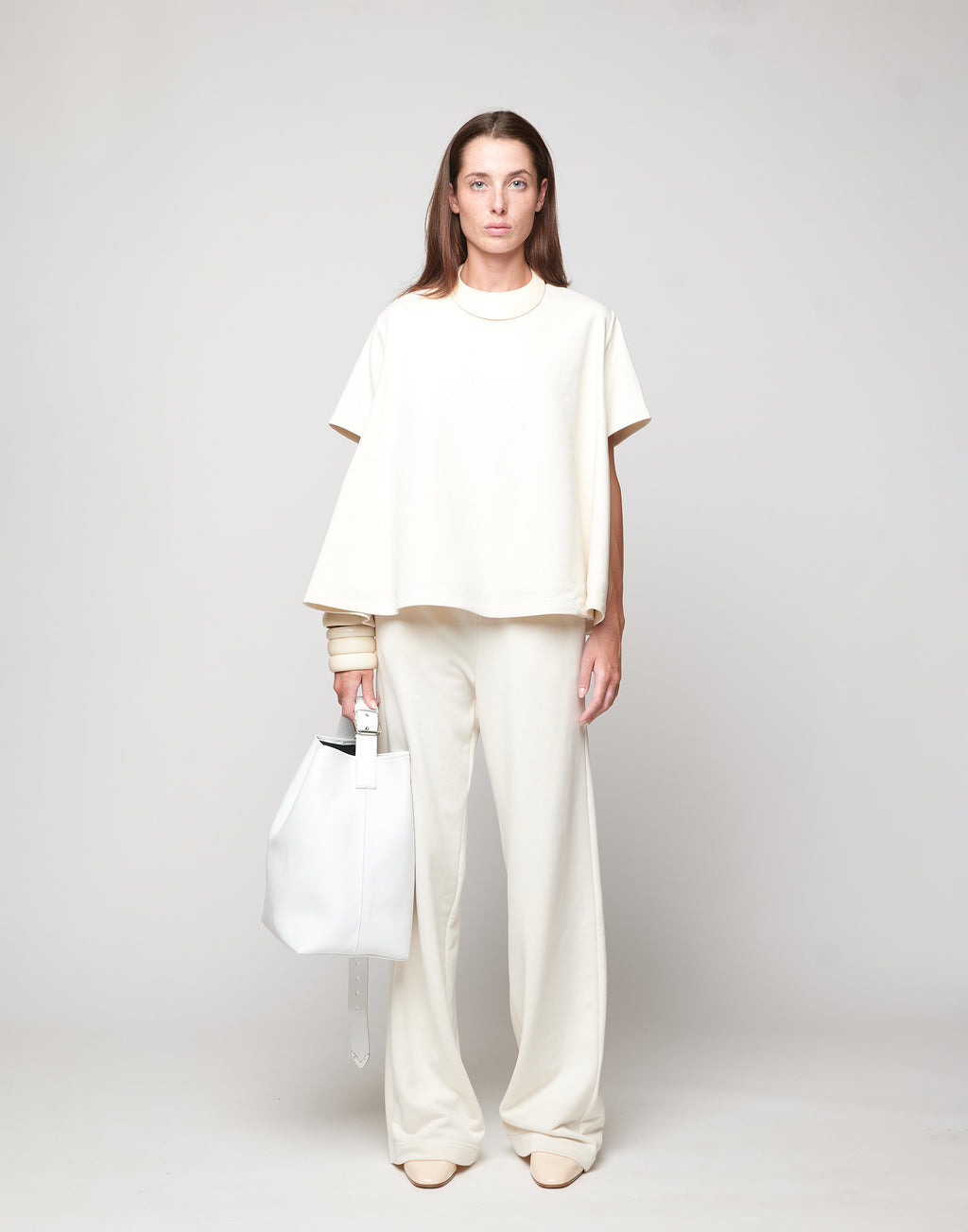 DOUUOD Casacca in Felpa Light con Sottoveste Burro