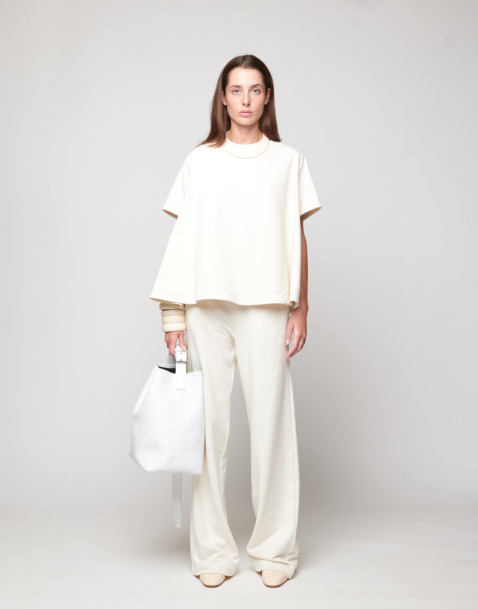 DOUUOD Casacca in Felpa Light con Sottoveste Burro
