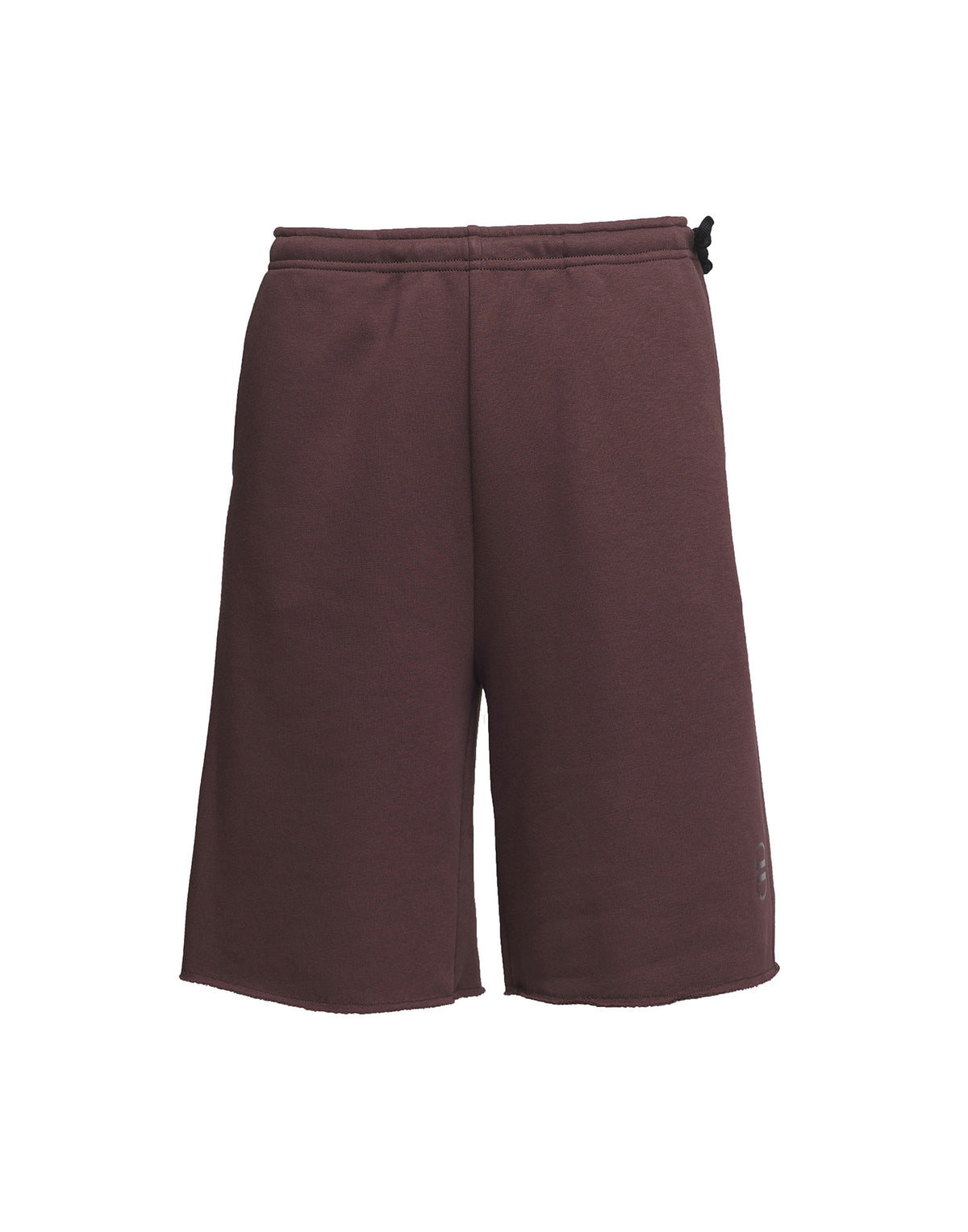 DOUUOD Bermuda de basket en molleton léger couleur chocolat