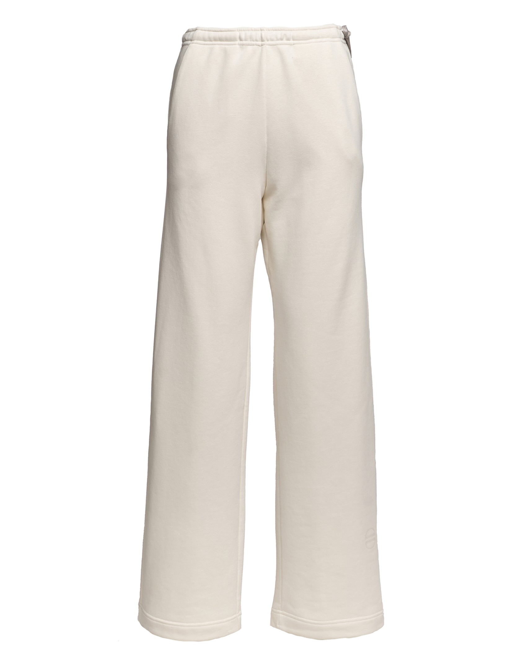 DOUUOD Pantalone Wide in Felpa Light Burro