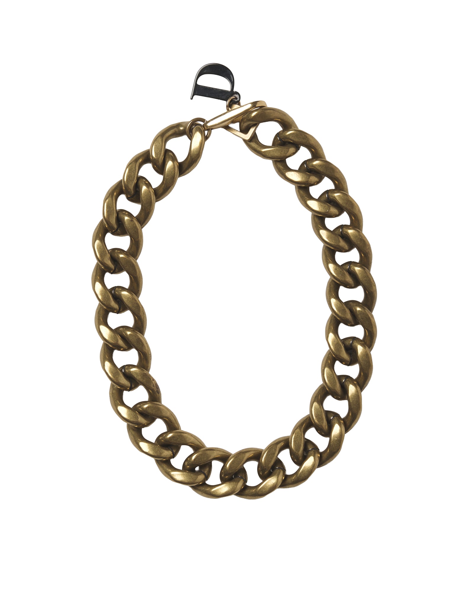 DOUUOD Collana Corta Groumette in Ottone