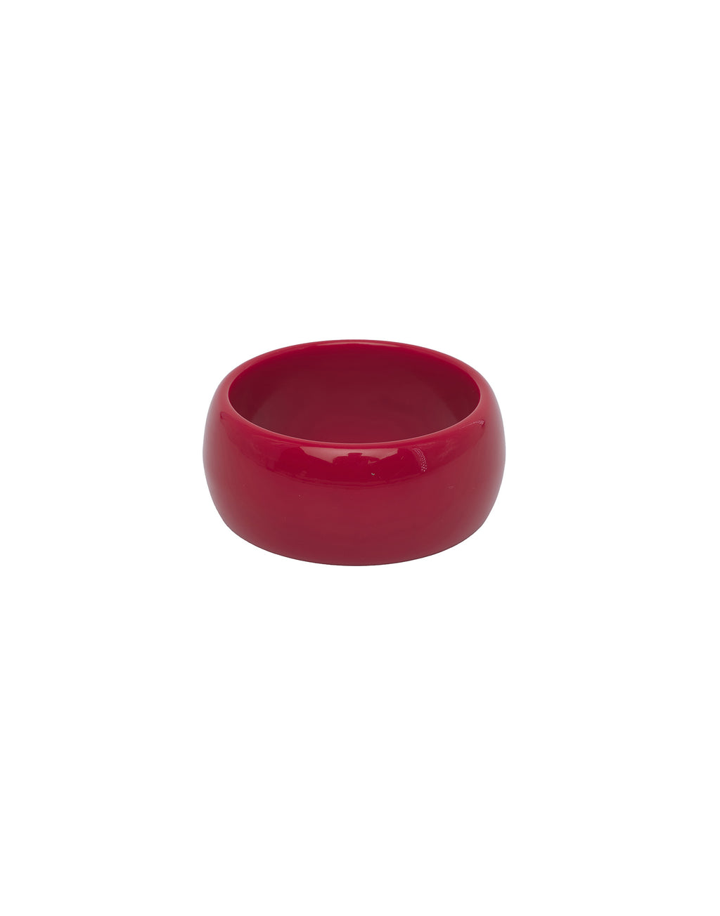 DOUUOD Bracciale Alto in Plexi Lucido Rubino