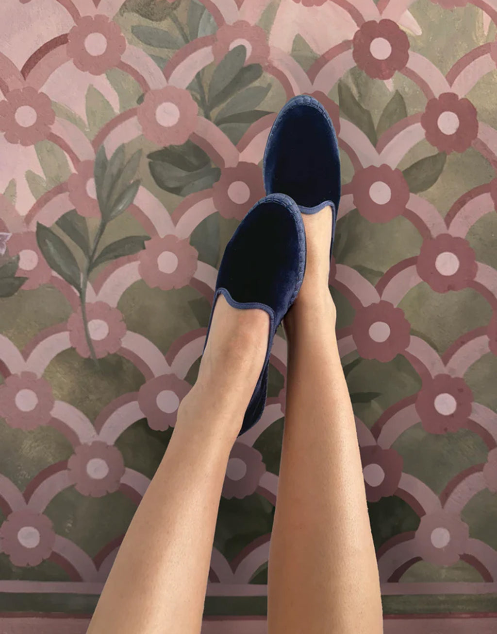 FLABELUS Friulane Amy in Velluto Blu