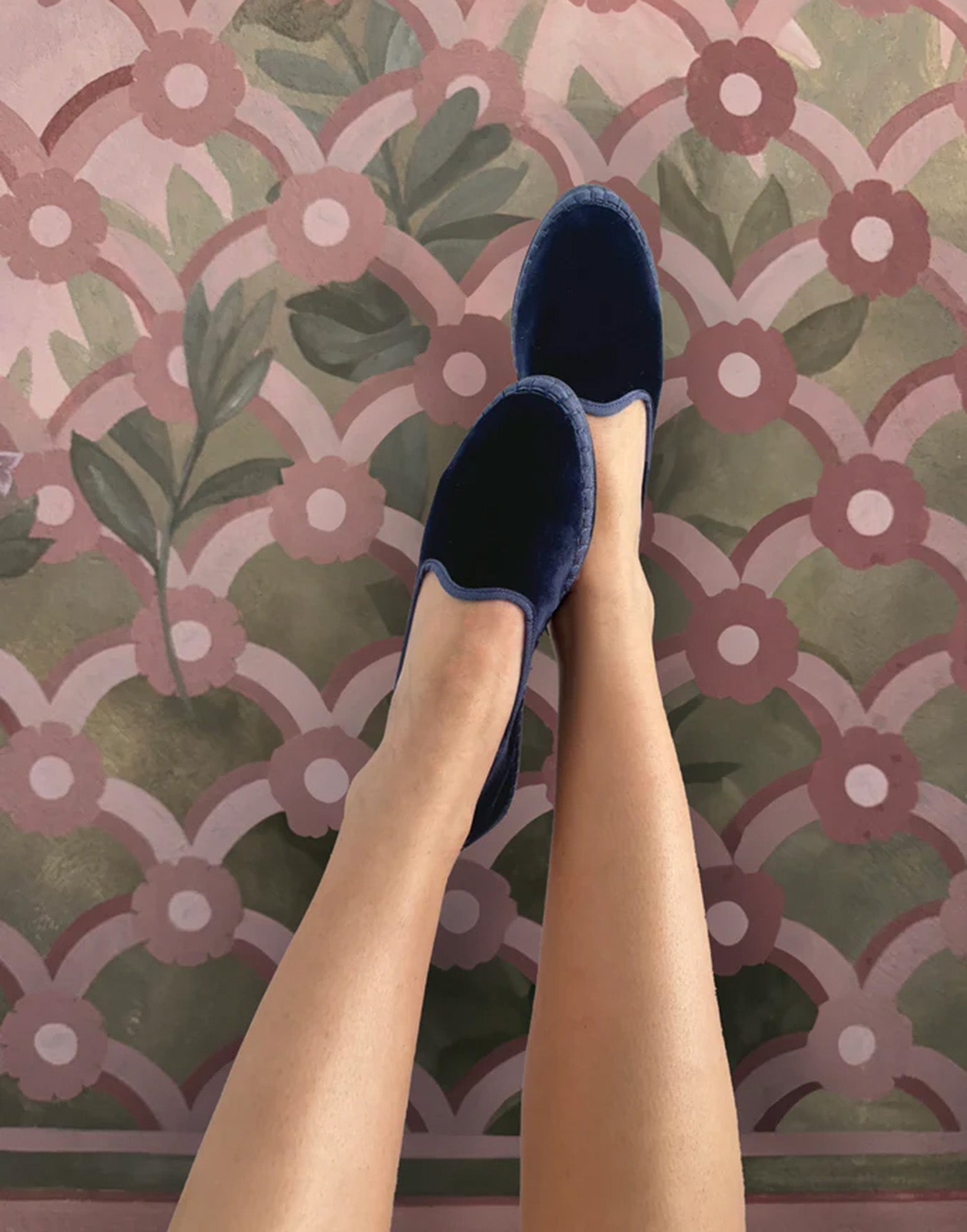 FLABELUS Friulane Amy in Velluto Blu