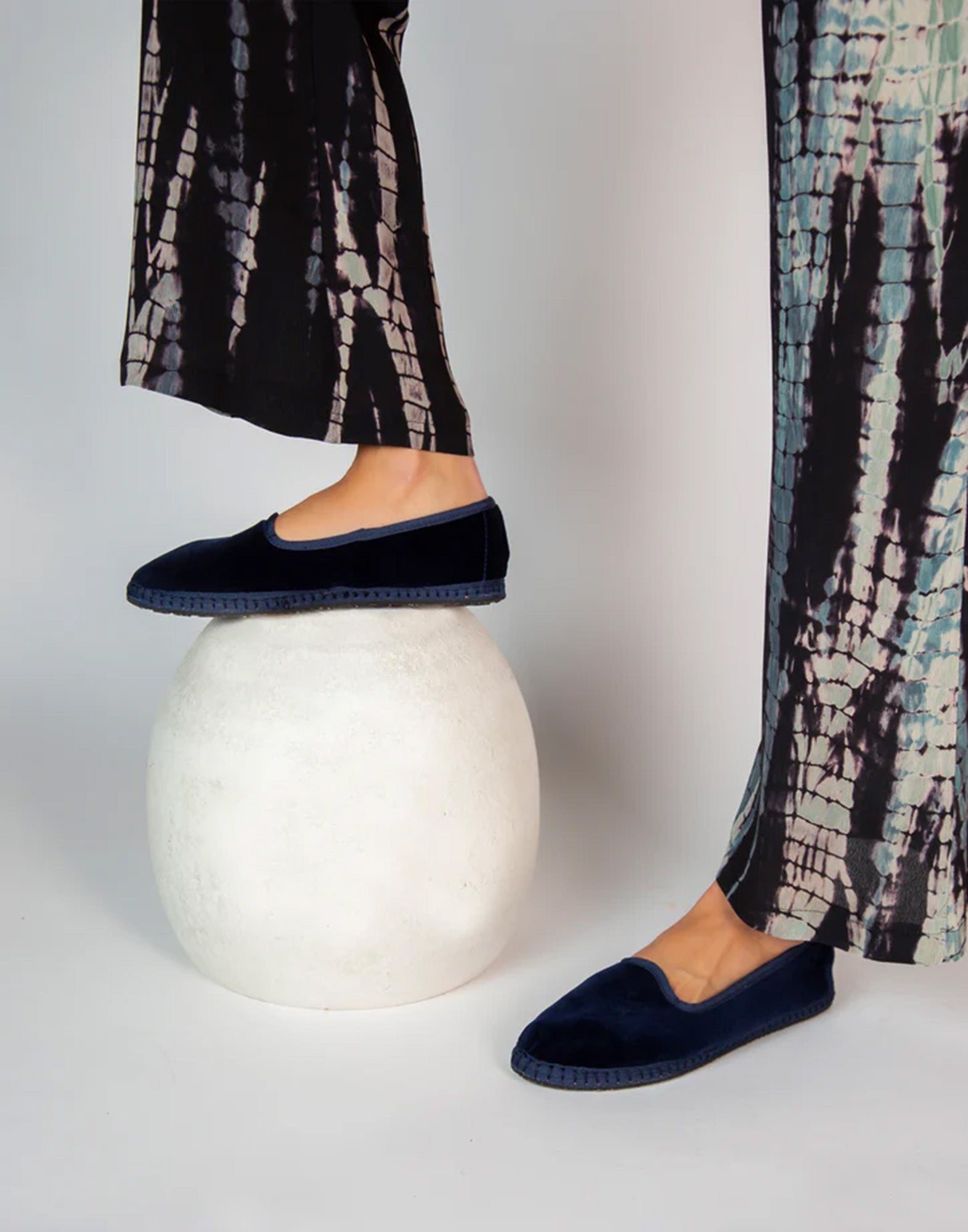 FLABELUS Friulane Amy in Velluto Blu