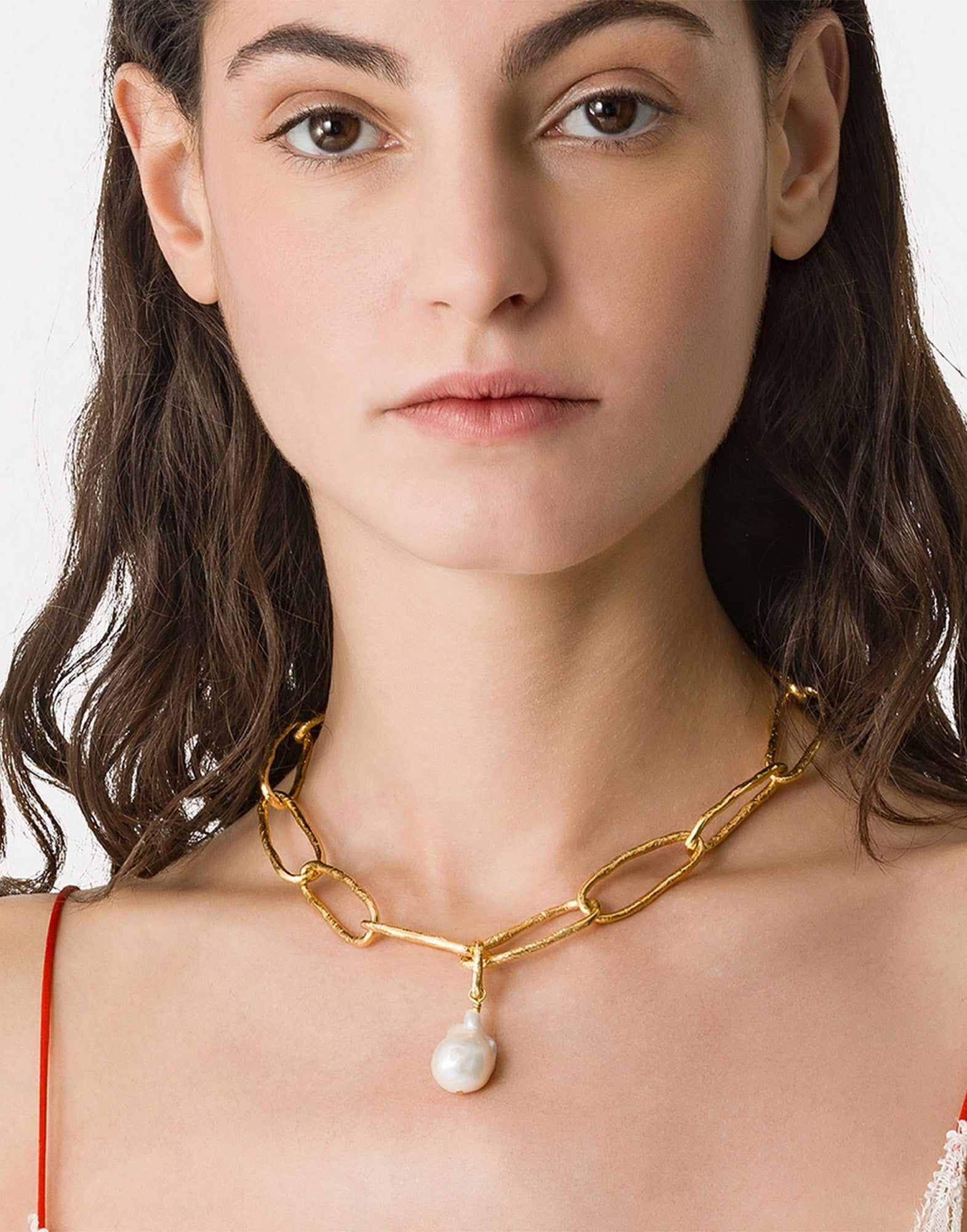 FORTE FORTE Collier Scultura con Perla