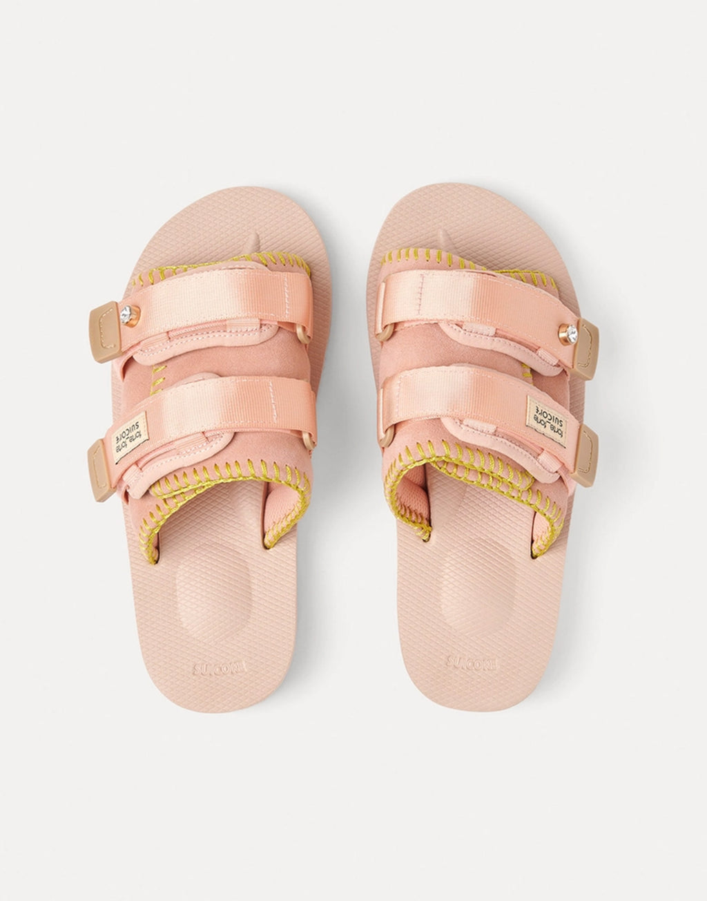 FORTE FORTE x SUICOKE Sandalo a Doppia Fascia con Cristalli Phard