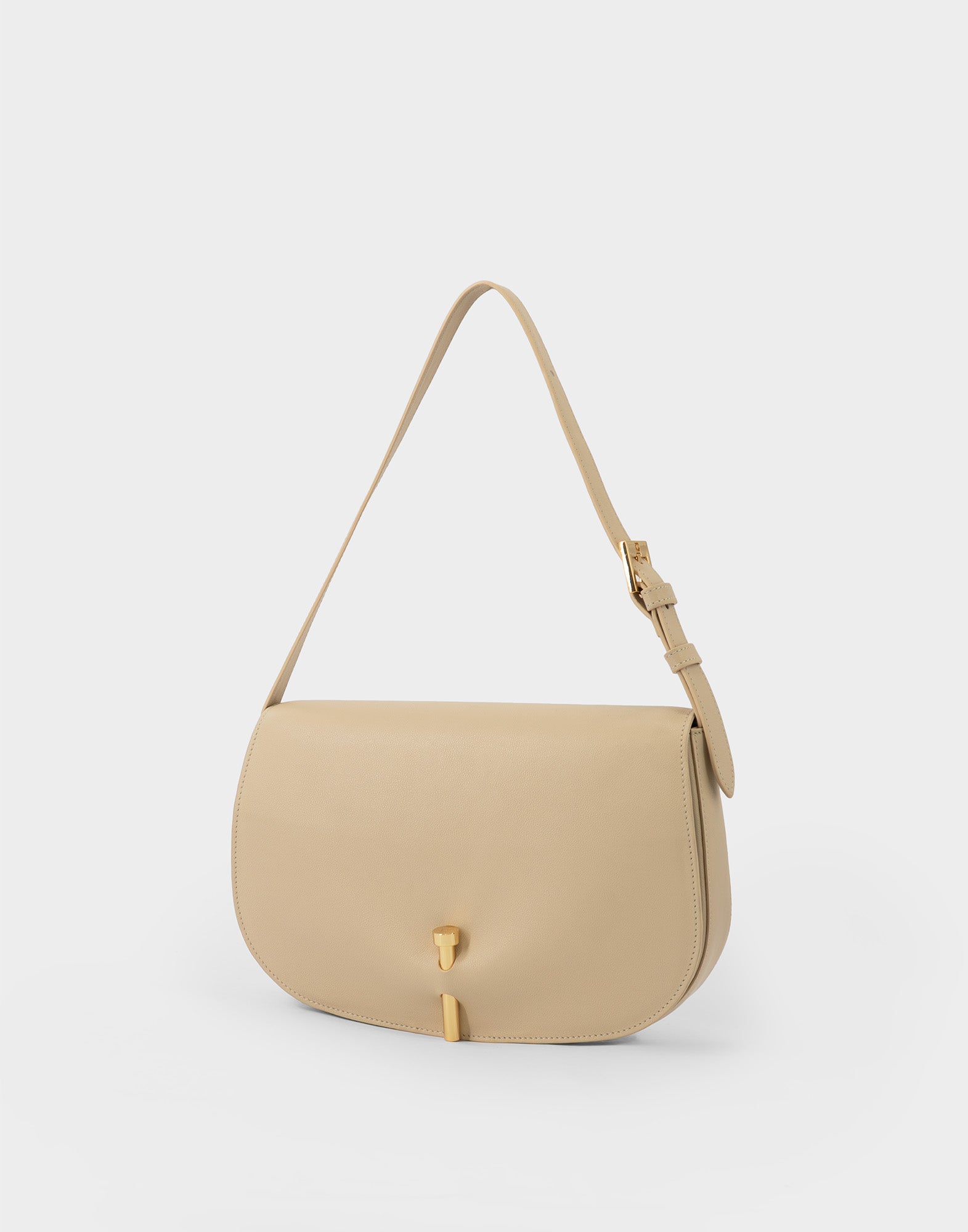 GHERARDINI Borsa Emma in Pelle Avorio