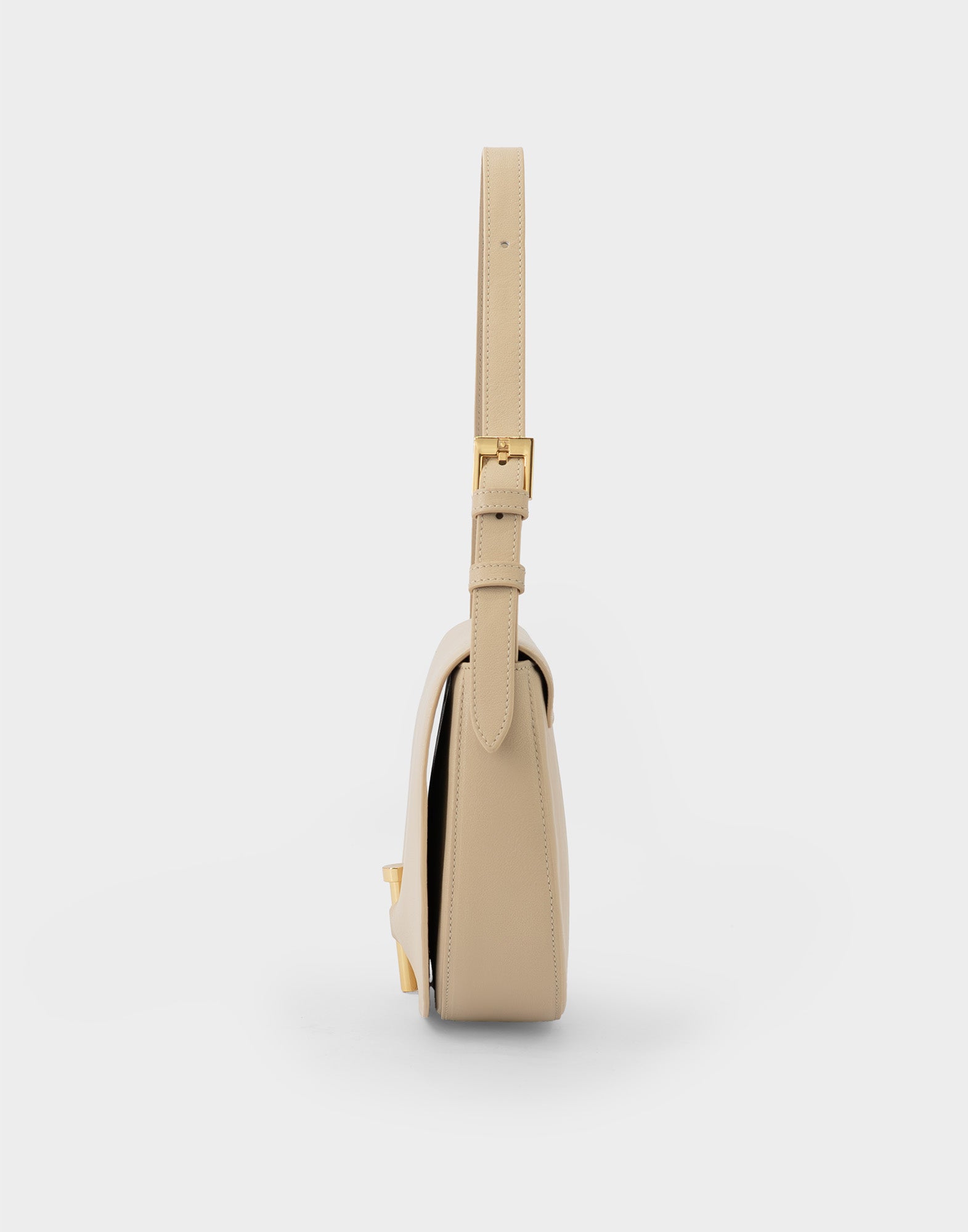 GHERARDINI Borsa Emma in Pelle Avorio