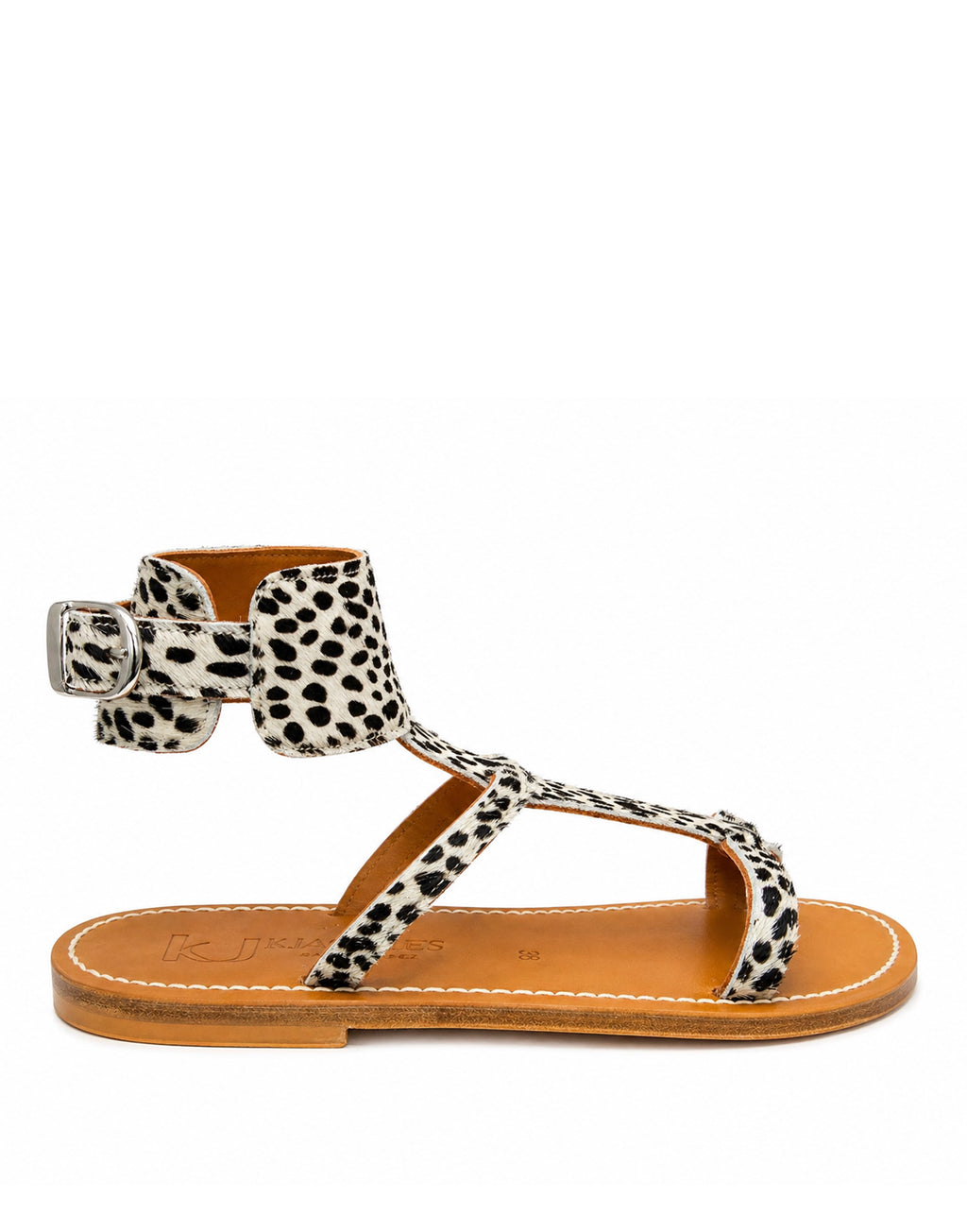 K.JACQUES Sandali Caravelle in Cavallino Guepard