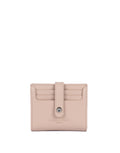 LANCASTER Porta Carte Paris PM in Pelle di Vitello Nude Claire