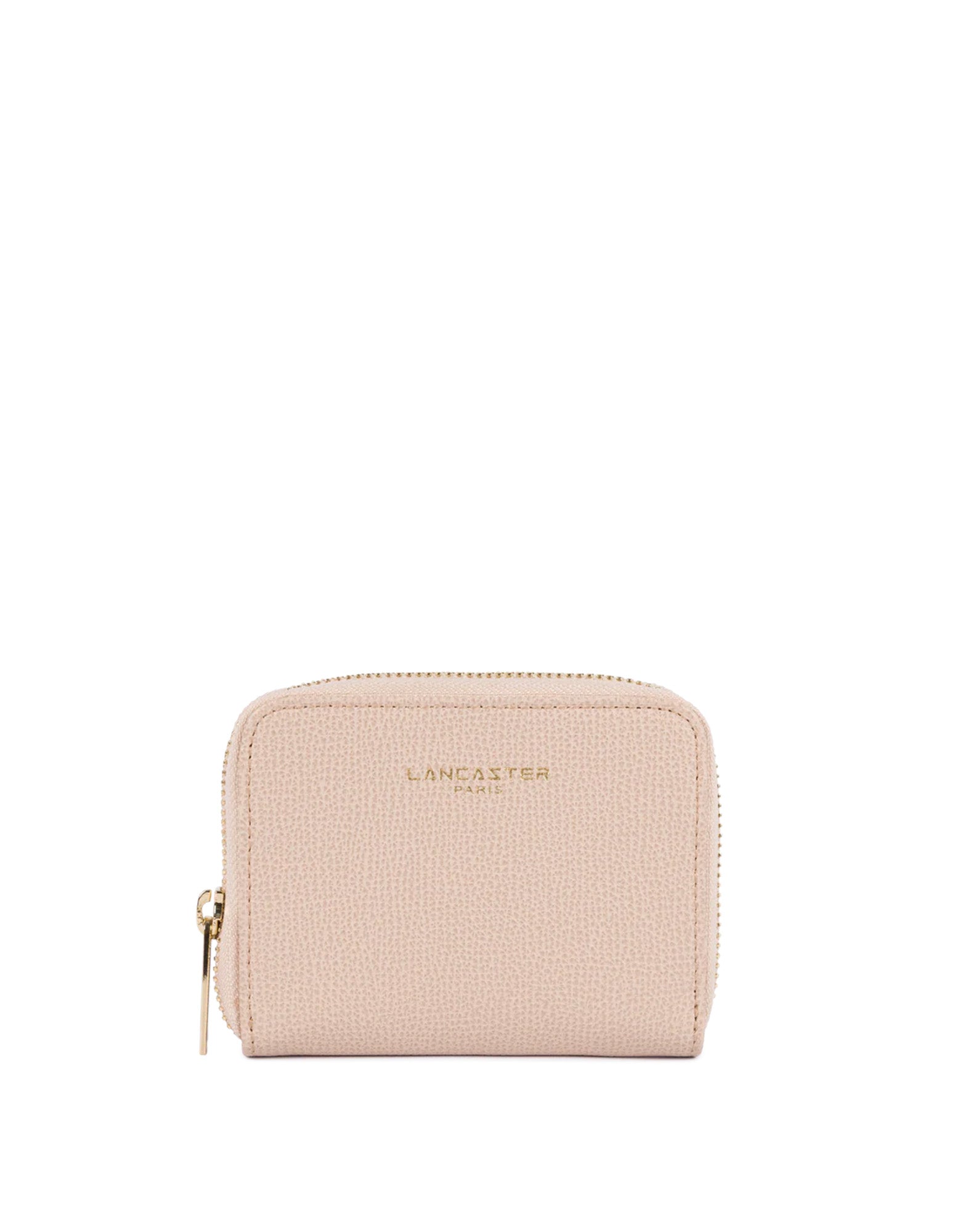 LANCASTER Portafoglio Paris PM in Pelle di Vitello Poudre