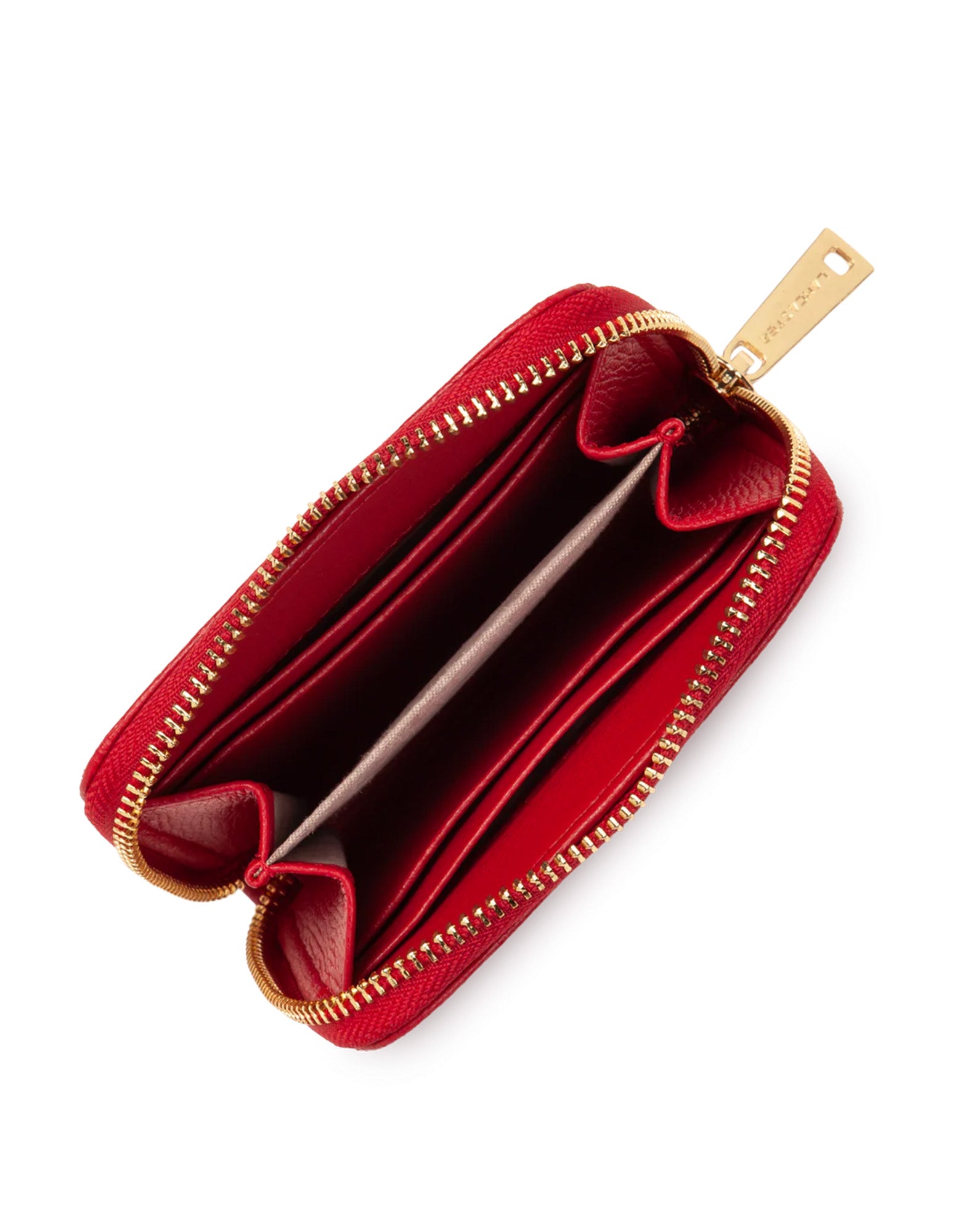 LANCASTER Portafoglio Sierra PM in Pelle Granata Rouge