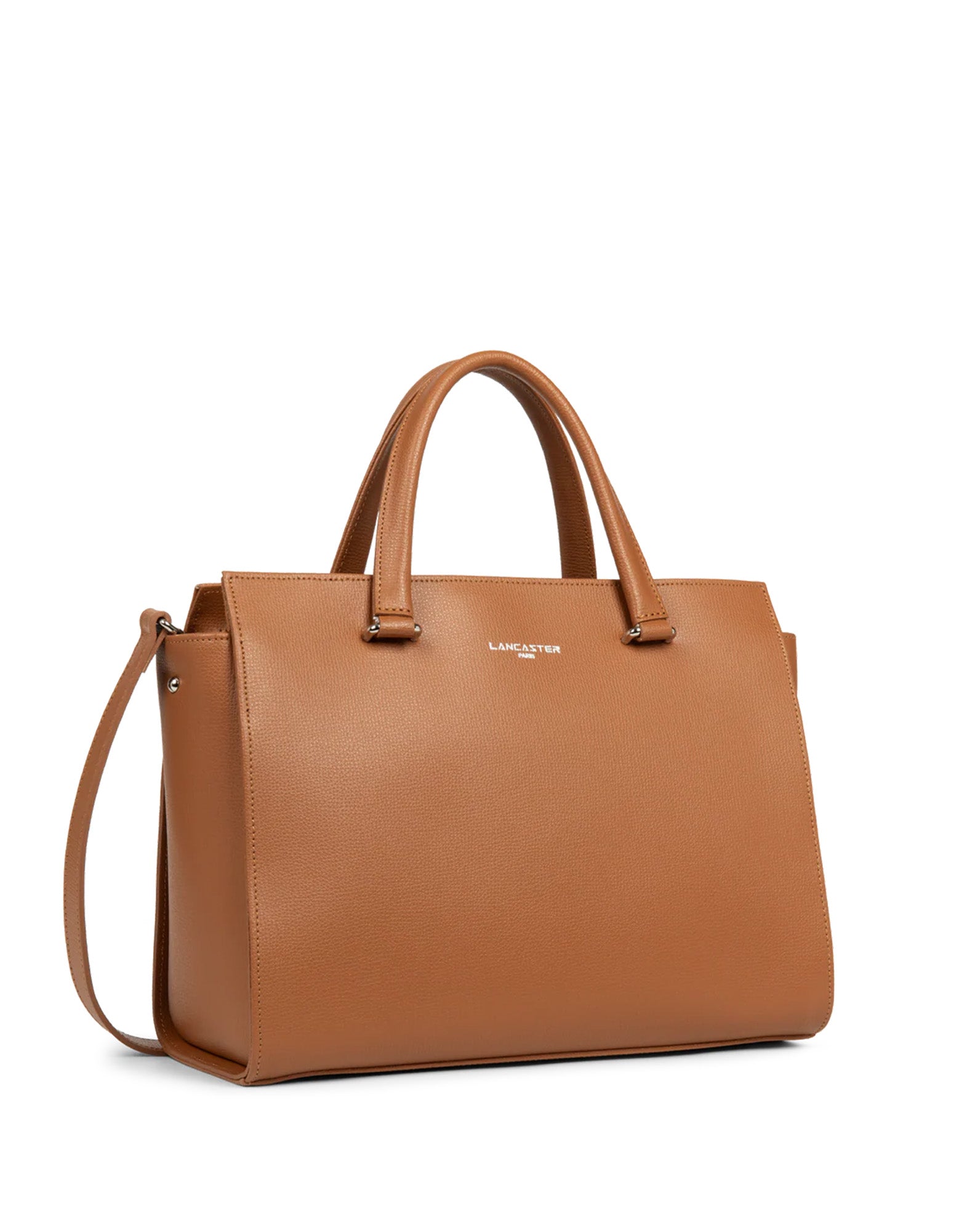 LANCASTER Borsa Grande Sierra in Pelle Granulata Camel