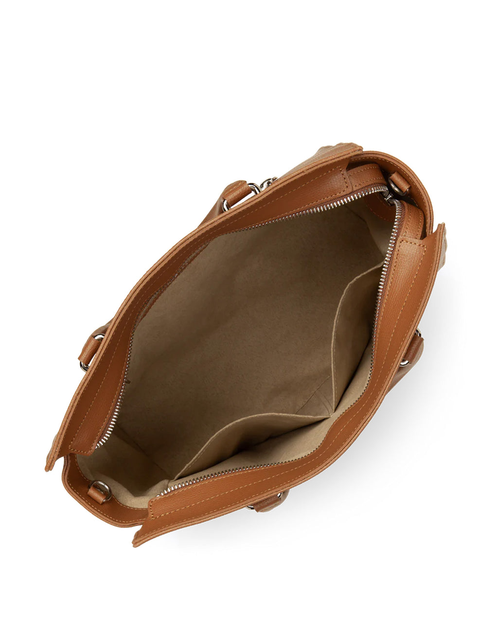 LANCASTER Borsa Grande Sierra in Pelle Granulata Camel