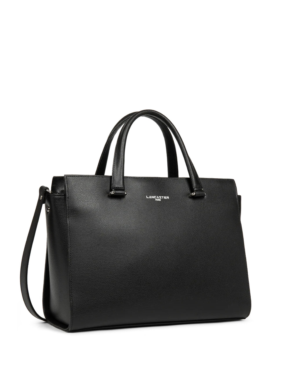 LANCASTER Borsa Grande Sierra in Pelle Granulata Noir