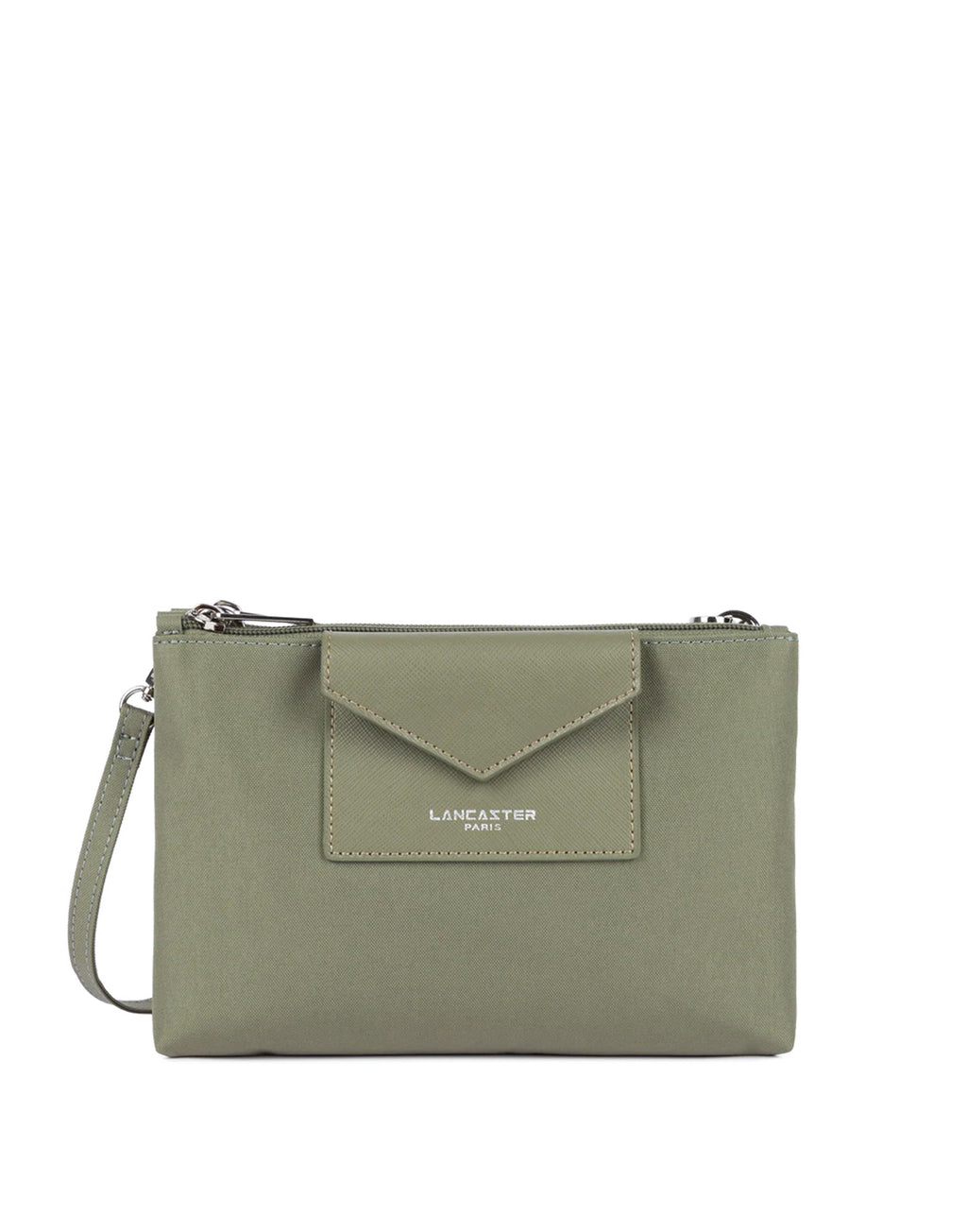 LANCASTER Pochette Doppia Smart KBA Kaki Clair