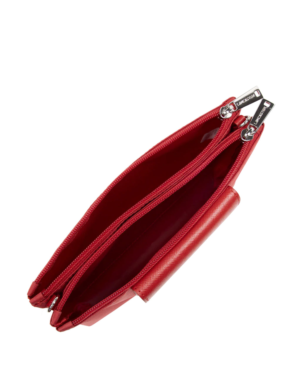 LANCASTER Pochette Doppia Smart KBA Rouge