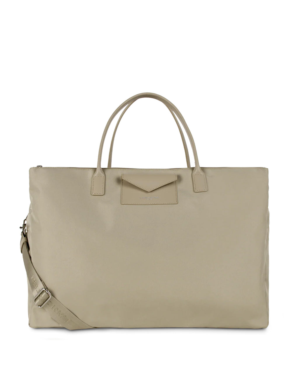 LANCASTER Borsa da Viaggio Smart KBA in Nylon Galet