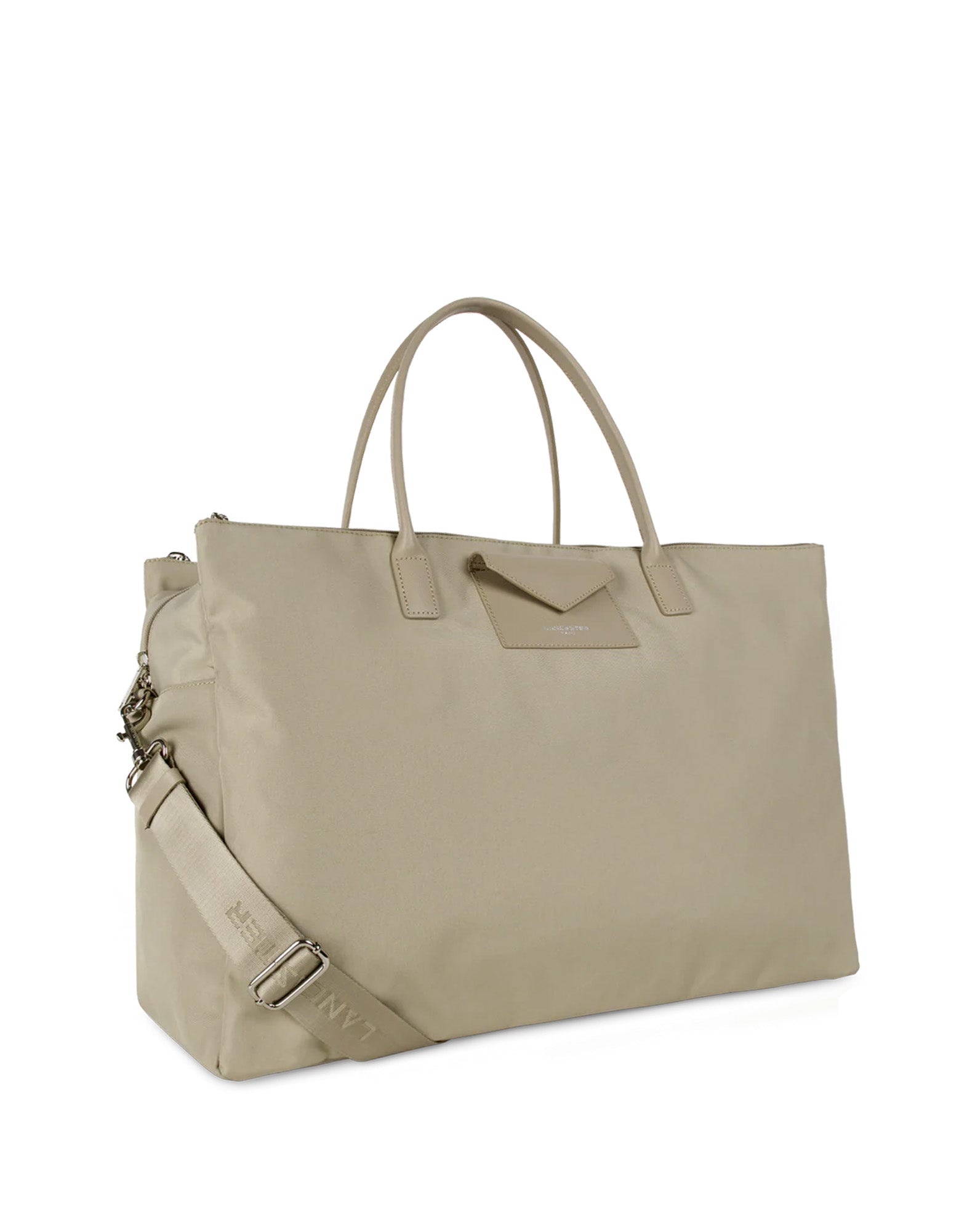 LANCASTER Borsa da Viaggio Smart KBA in Nylon Galet