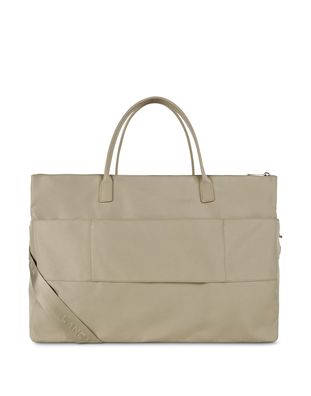 LANCASTER Borsa da Viaggio Smart KBA in Nylon Galet