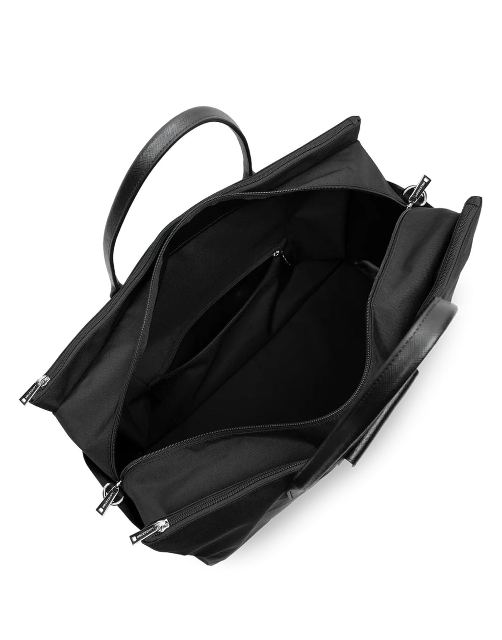 LANCASTER Borsa da Viaggio Smart KBA in Nylon Noir