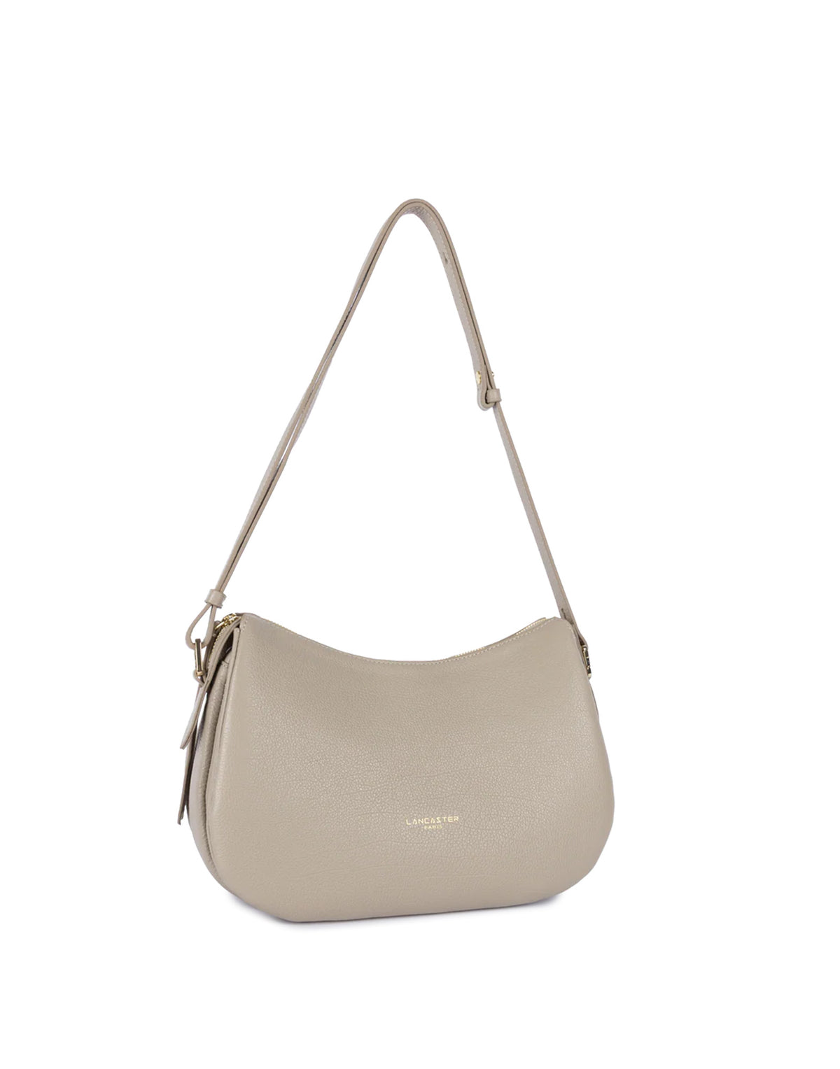 LANCASTER Borsa Besace Dune in Pelle Martellata Galet