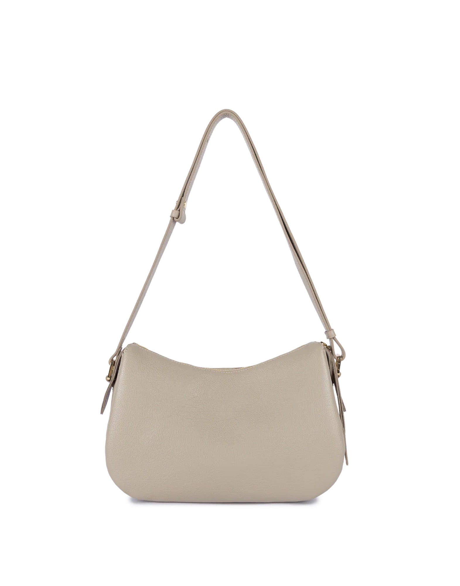 LANCASTER Borsa Besace Dune in Pelle Martellata Galet