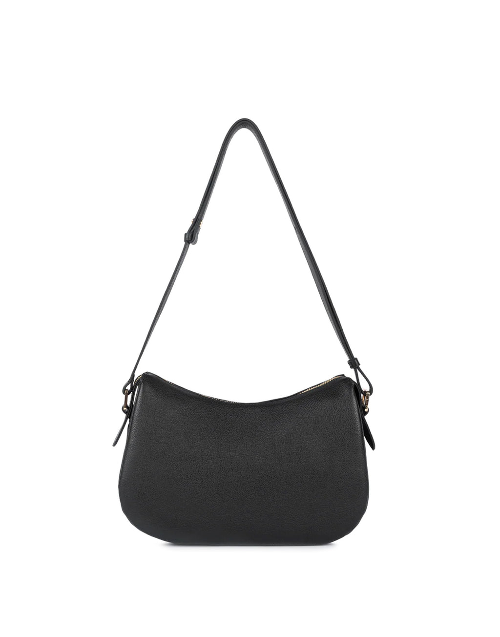 LANCASTER Borsa Besace Dune in Pelle Martellata Noir