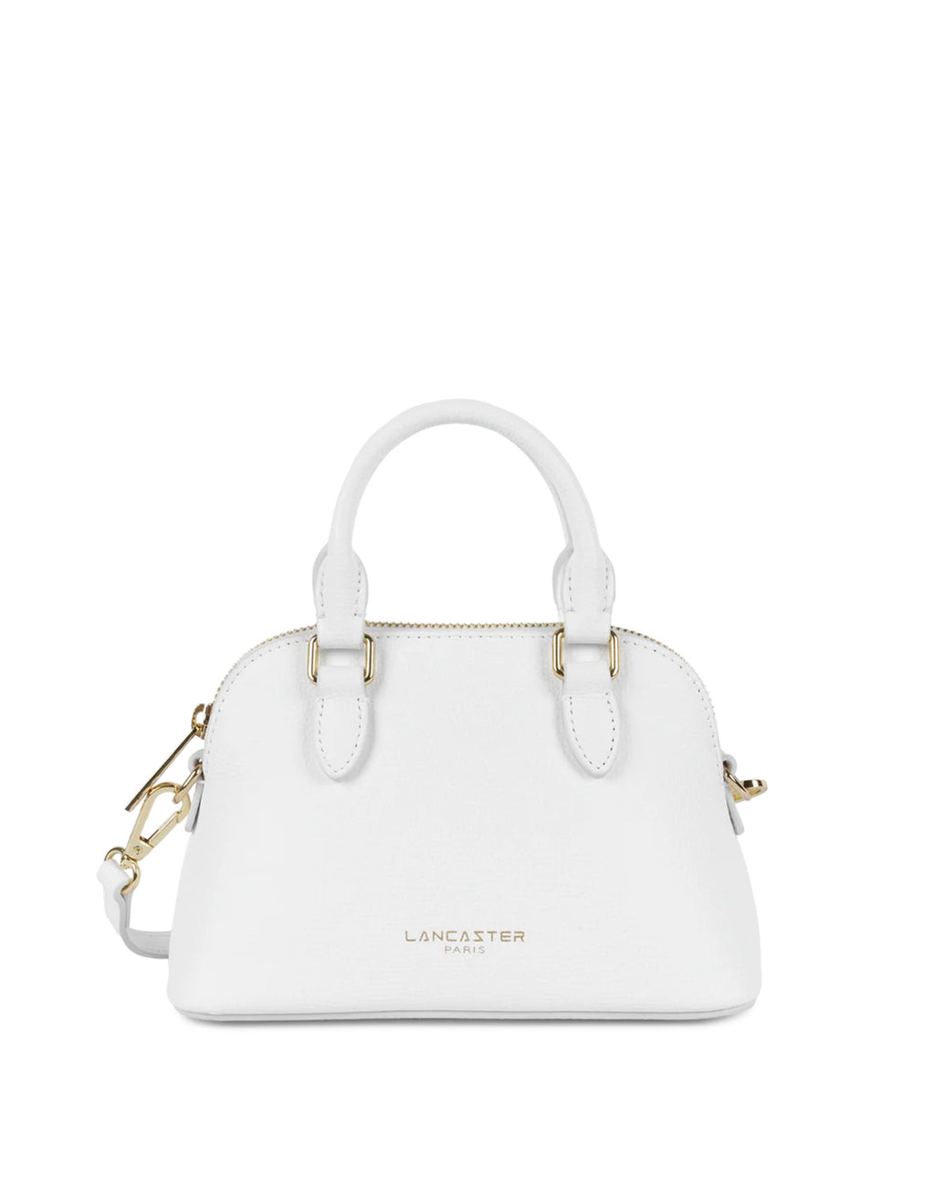 LANCASTER Borsa a Mezzaluna Piccola Sierra Jia Blanc Cassé