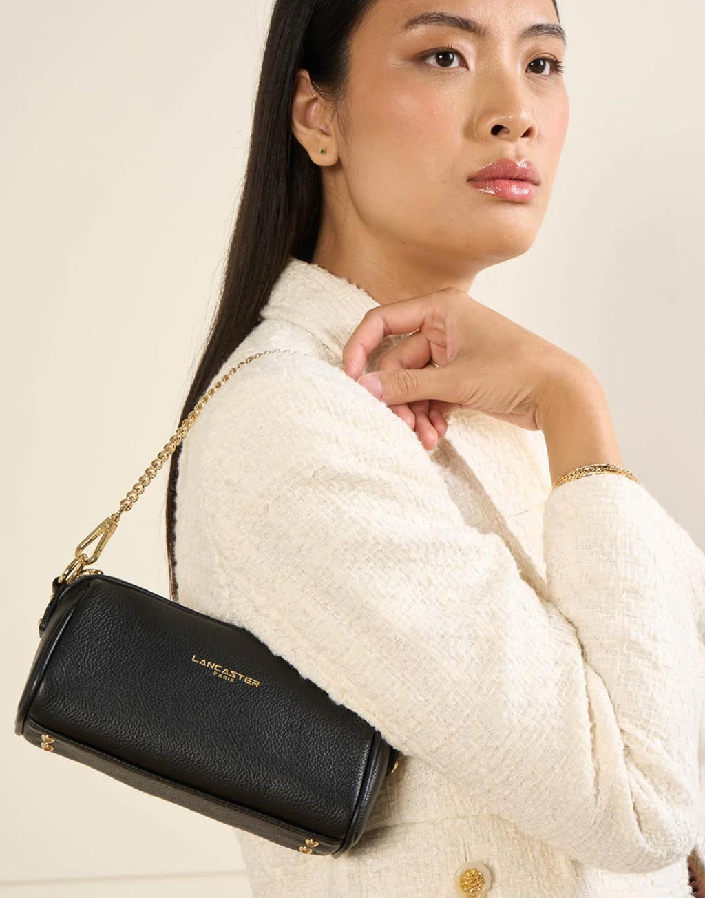 LANCASTER Borsa Trotter Milano Ana Noir