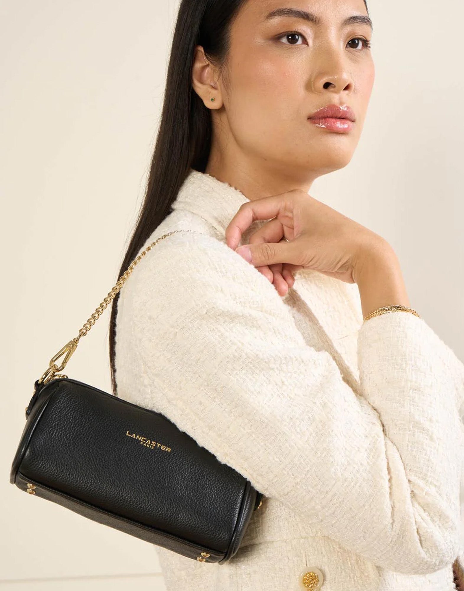 LANCASTER Borsa Trotter Milano Ana Noir