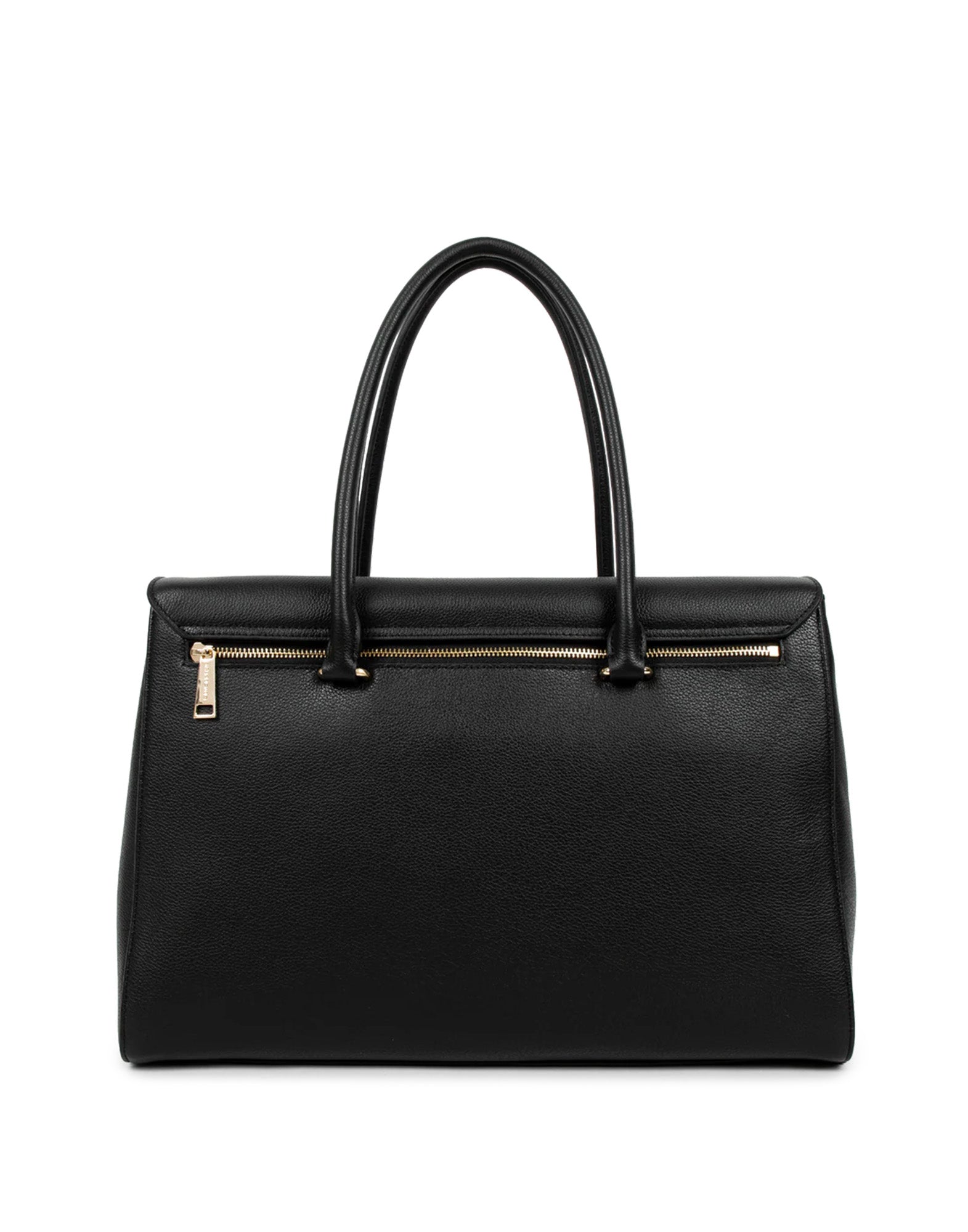 LANCASTER Borsa Grande Milano Cosmos a Spalla in Pelle Noir