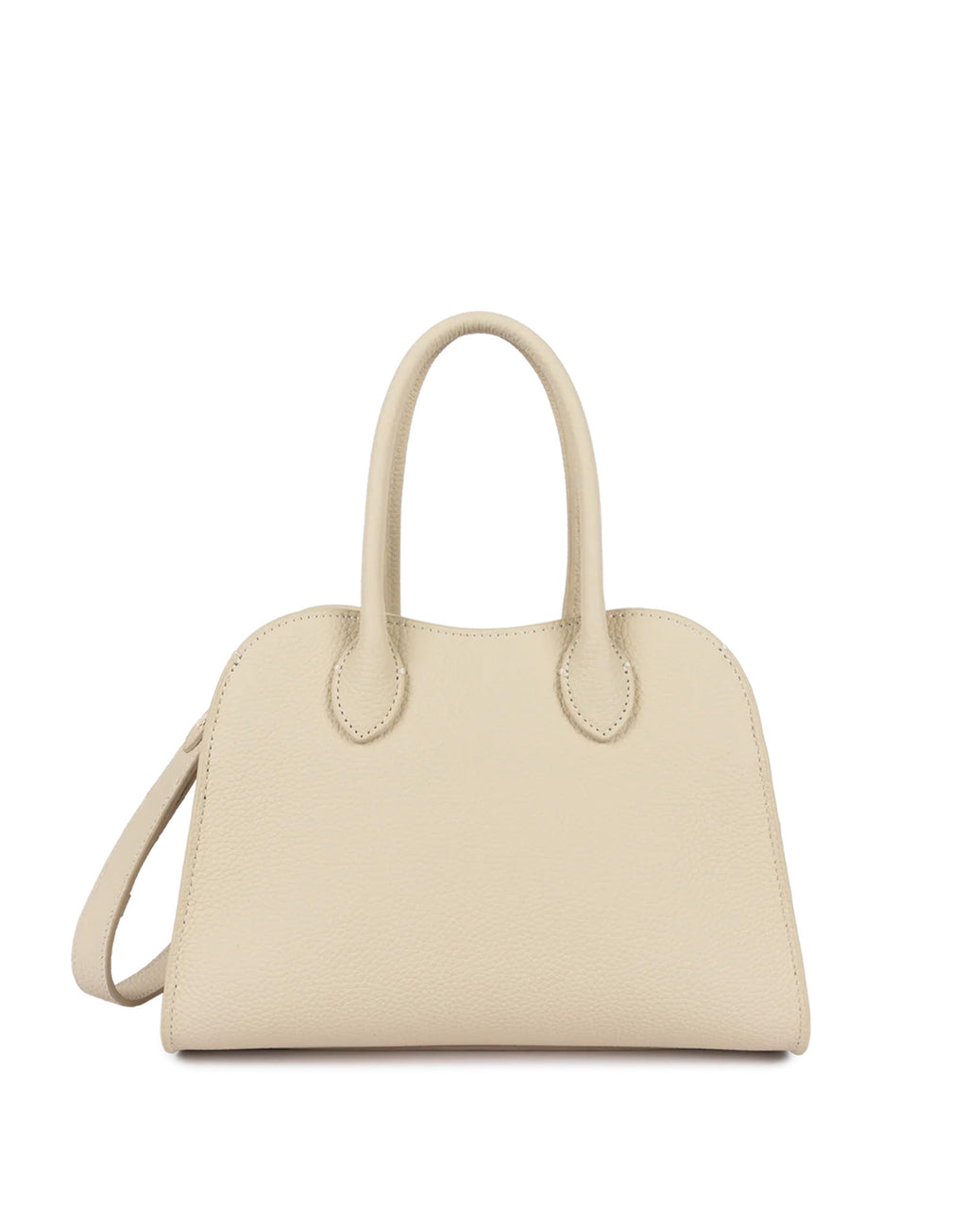 LANCASTER Borsa Piccola Toro Hopper in Pelle Taurillon Vanille