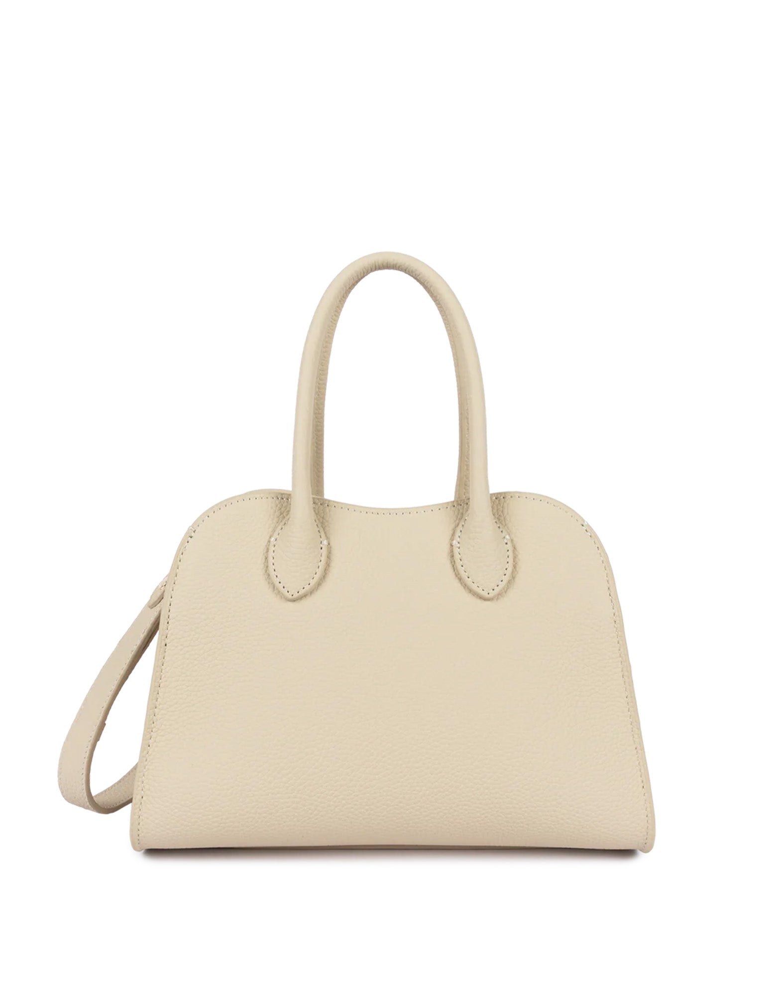 LANCASTER Borsa Piccola Toro Hopper in Pelle Taurillon Vanille