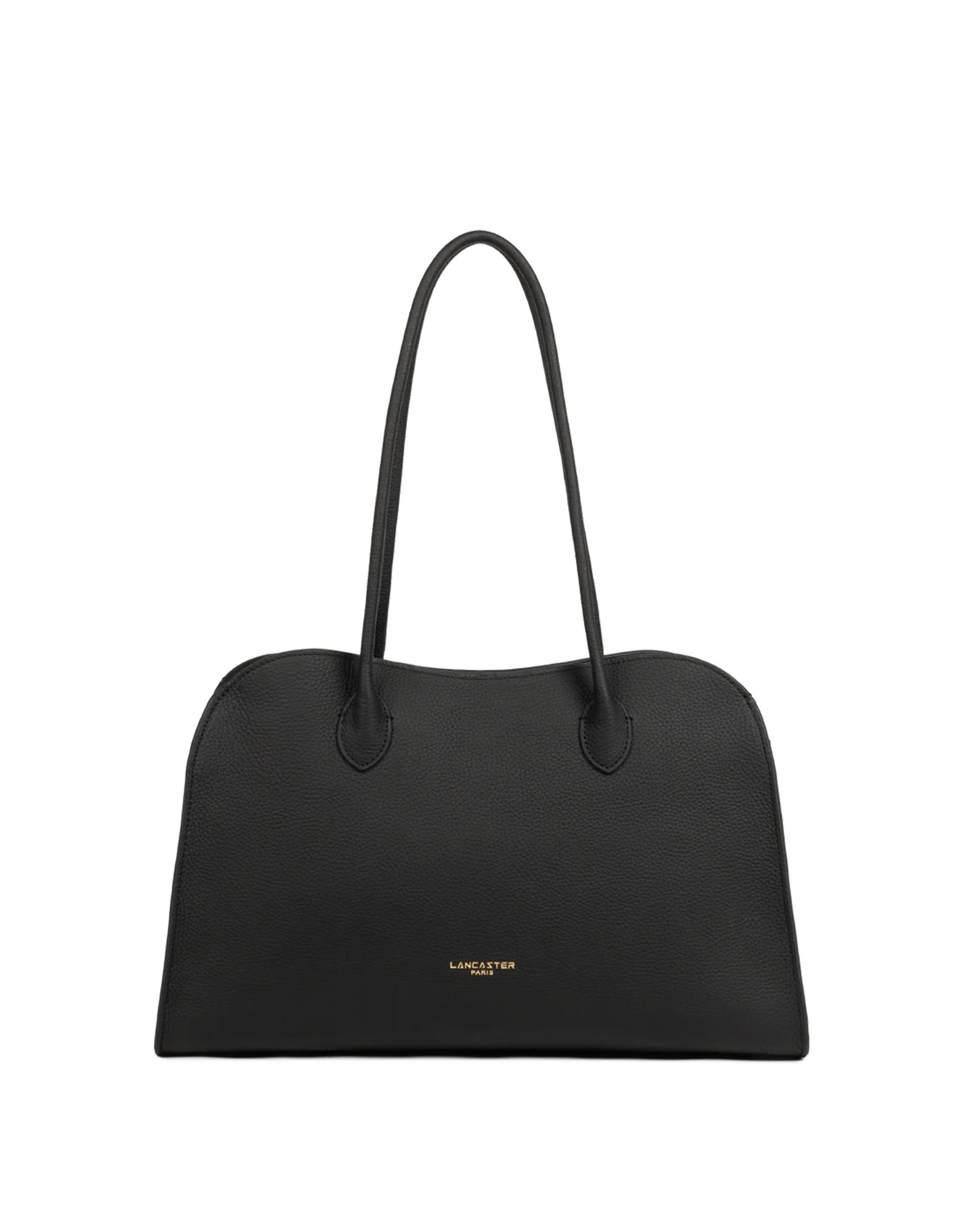 LANCASTER Borsa a Spalla Toro Hopper Grande in Pelle Noir