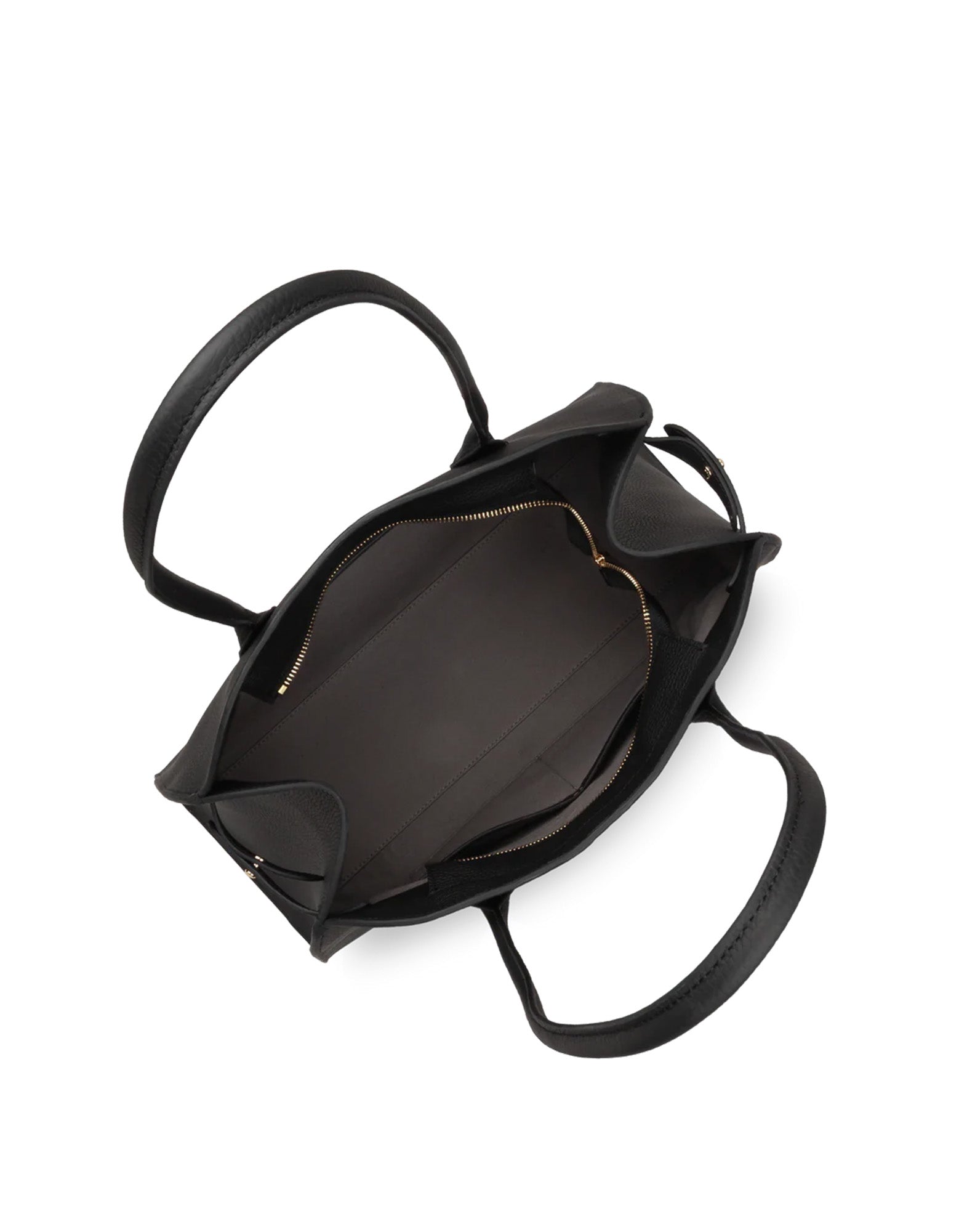 LANCASTER Borsa a Spalla Toro Hopper Grande in Pelle Noir