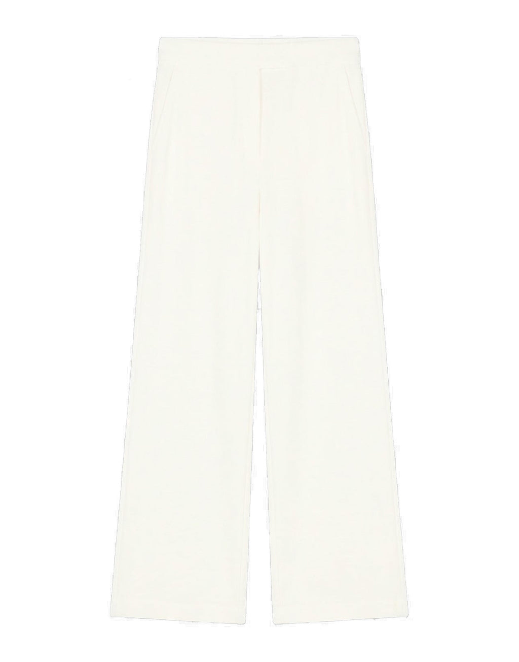 MAJESTIC FILATURES Pantaloni Milk in Spugna Latte