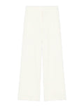 MAJESTIC FILATURES Pantaloni Milk in Spugna Latte
