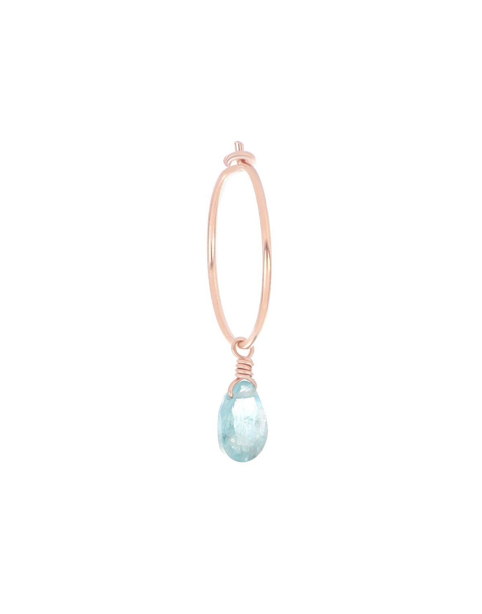 MAMAN ET SOPHIE Orecchino Goccia Blu in Argento