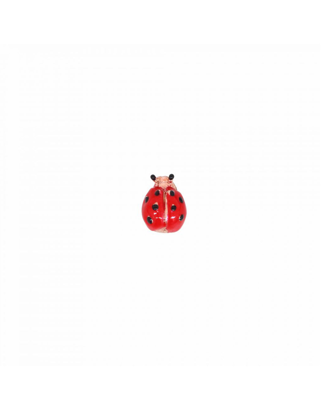 MAMAN ET SOPHIE Orecchino Singolo Lobo Coccinella in Argento