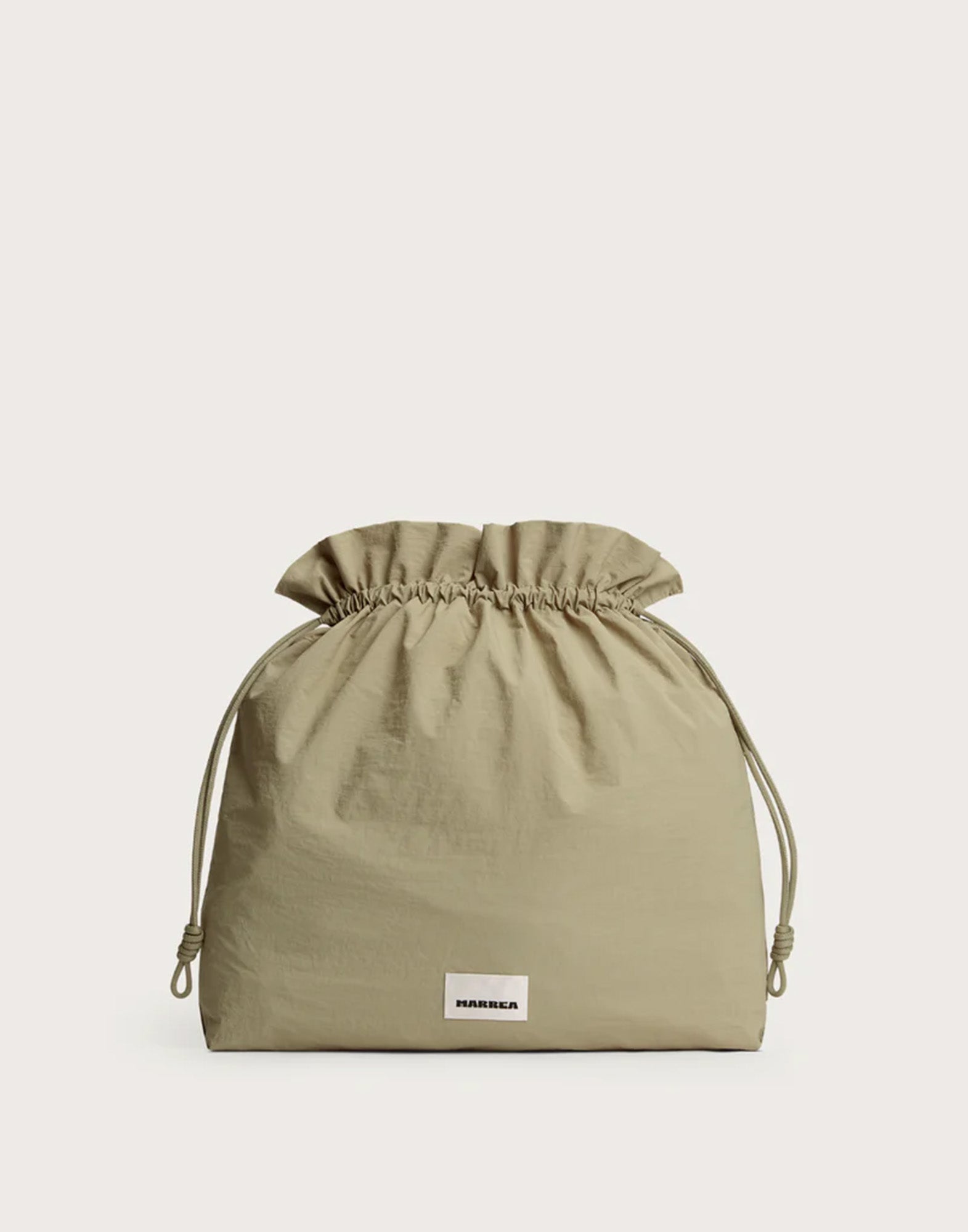 MARREA Shopping Large in Neoprene Intrecciato Oyster Grey