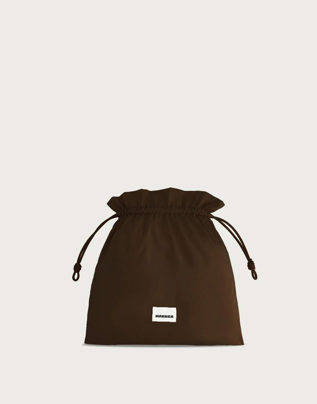 MARREA Shopping Midi in Neoprene Intrecciato Caramel Caffè