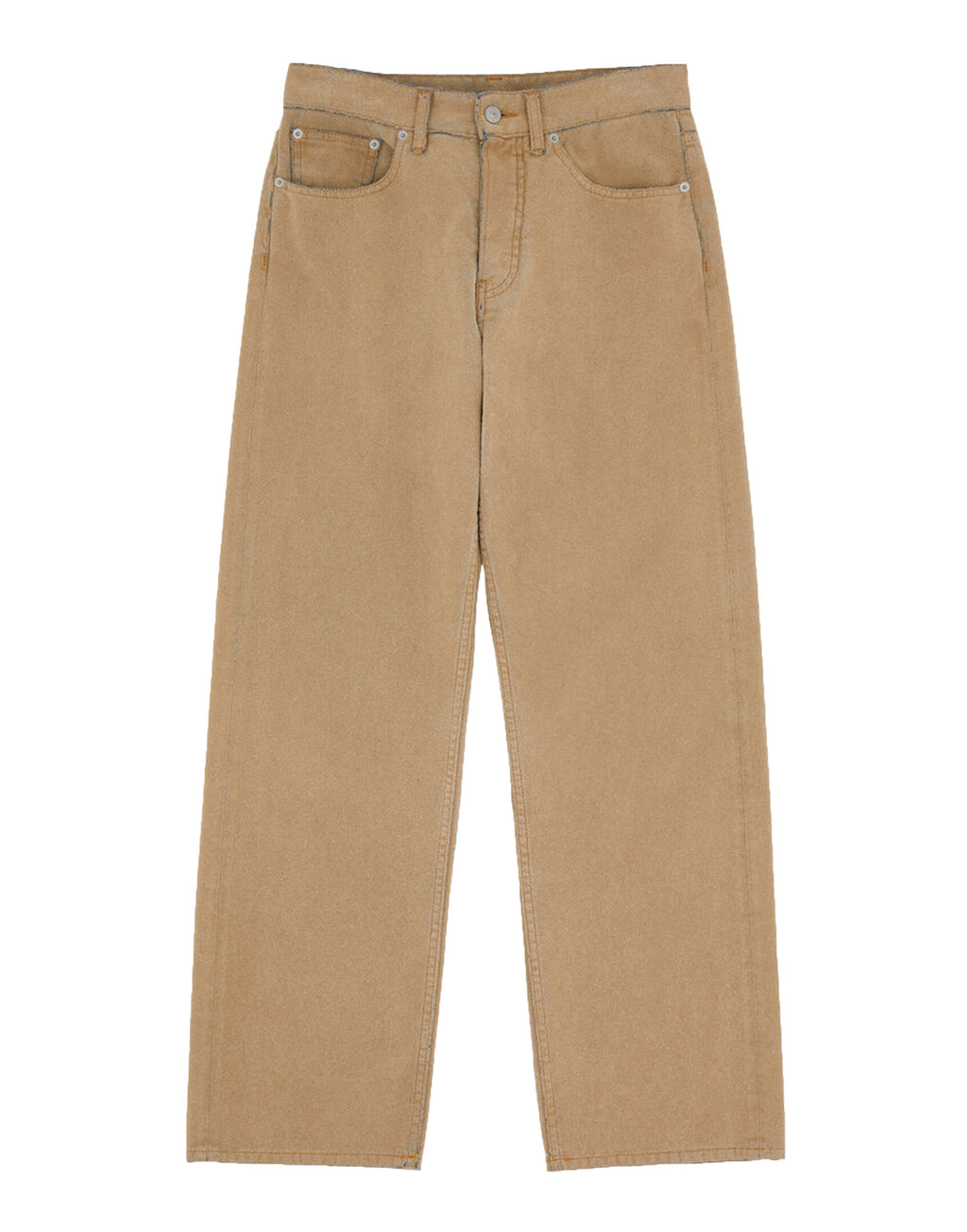 MM6 MAISON MARGIELA Jeans Wide Leg Effetto Sabbiato