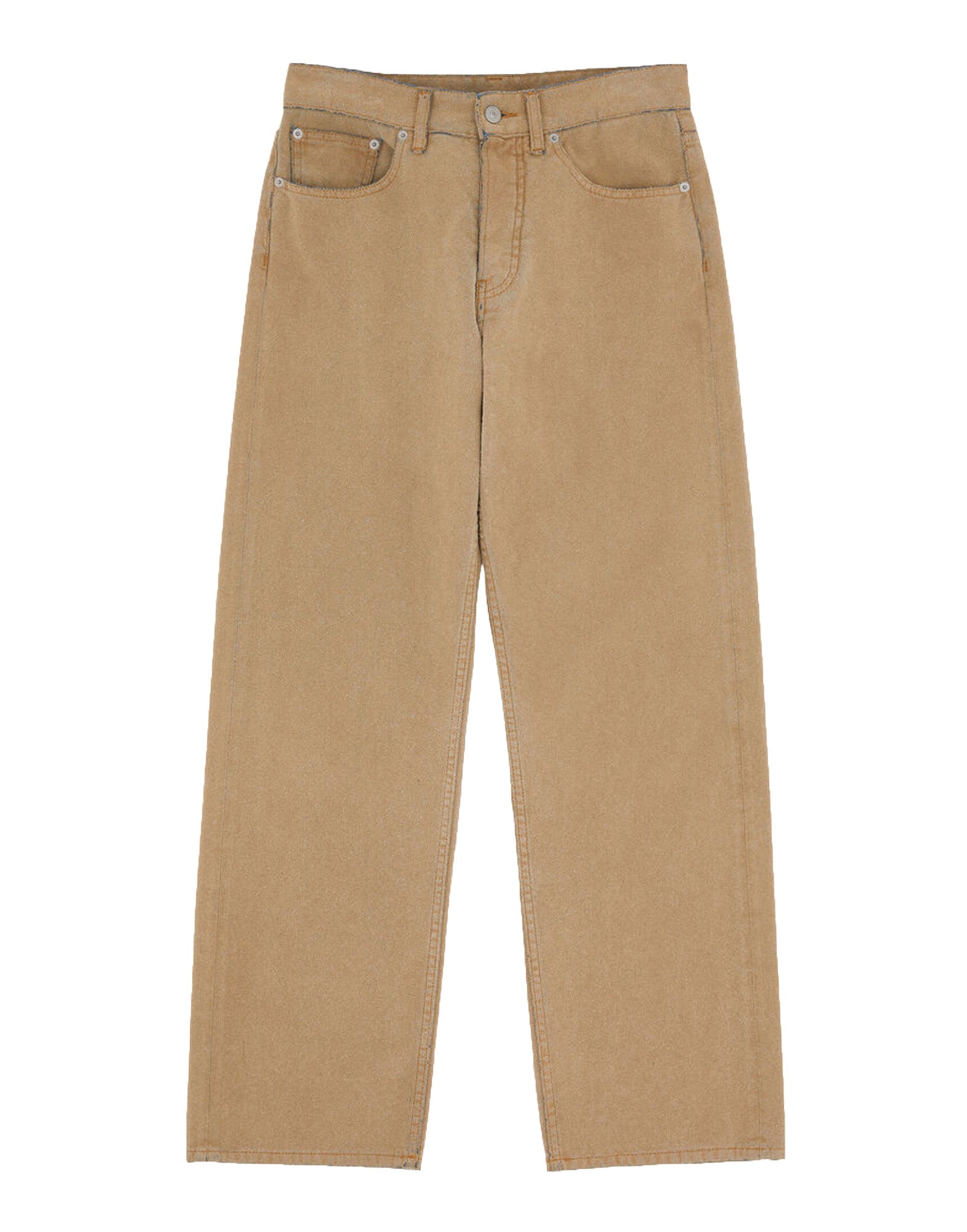 MM6 MAISON MARGIELA Jeans Wide Leg Effetto Sabbiato