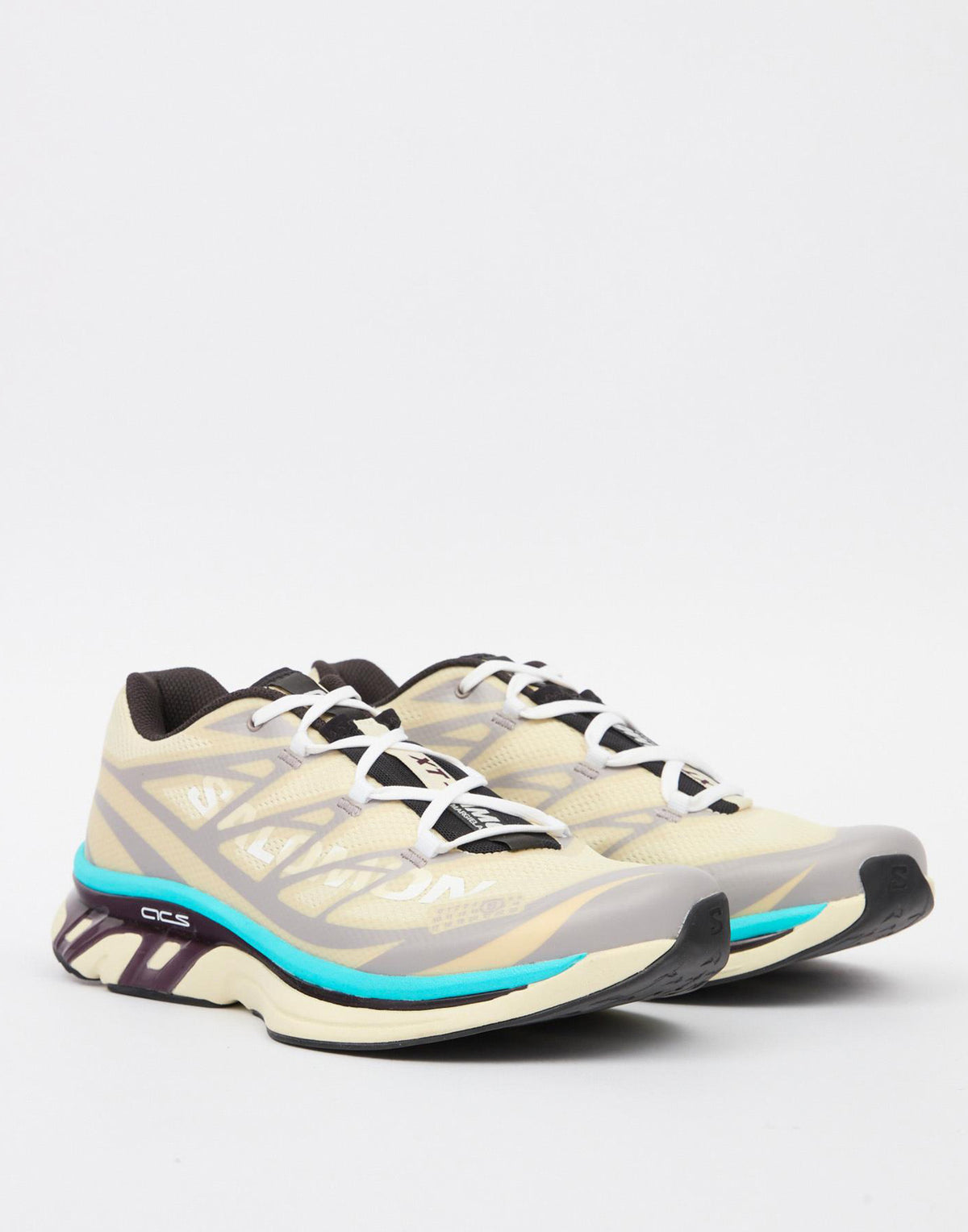 Baskets XT MM6 MAISON MARGIELA x SALOMON en maille technique vert asperge