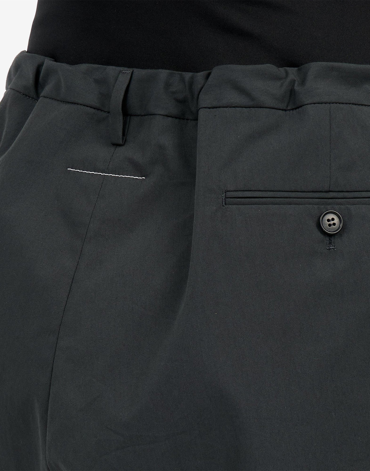 MM6 MAISON MARGIELA Bermuda in Cotone Nylon Antracite