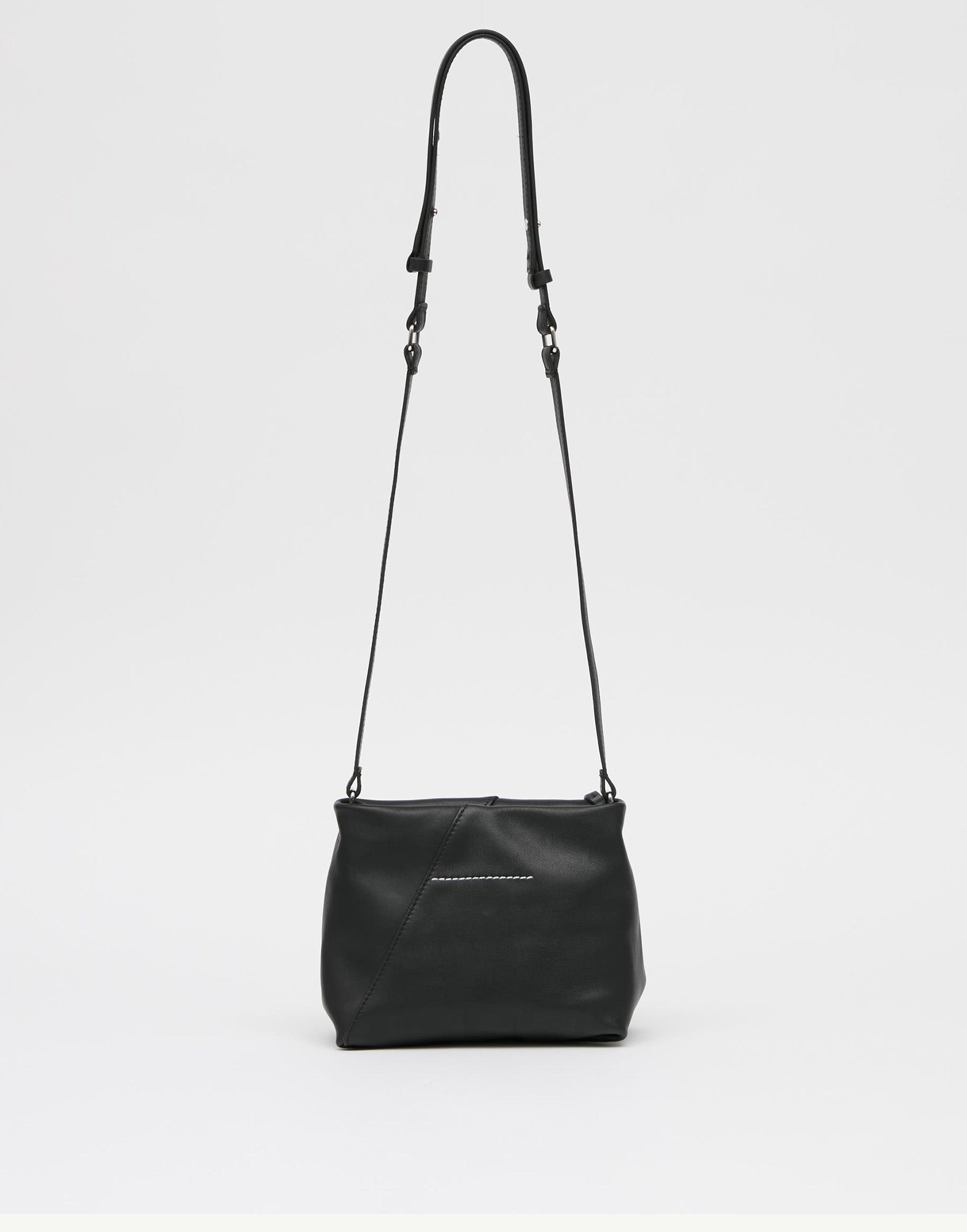 MM6 MAISON MARGIELA Borsa a Tracolla Japanese in Pelle Nera