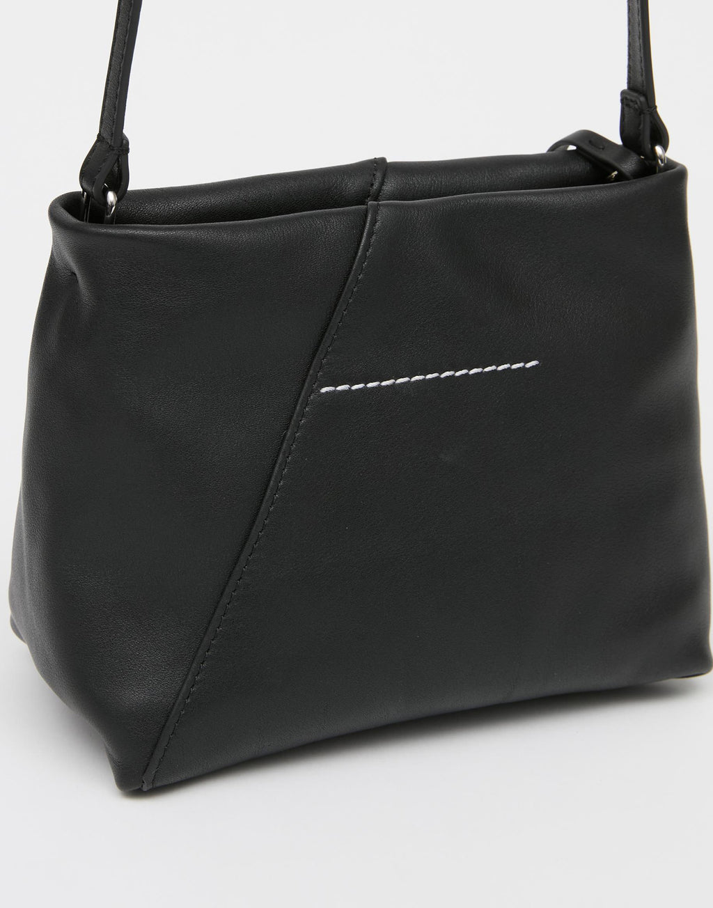 MM6 MAISON MARGIELA Borsa a Tracolla Japanese in Pelle Nera