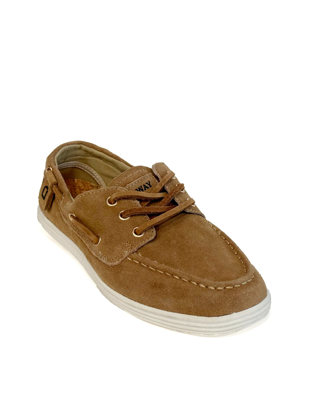MONOWAY Goa Sneaker in Pelle Scamosciata Stile Mocassino